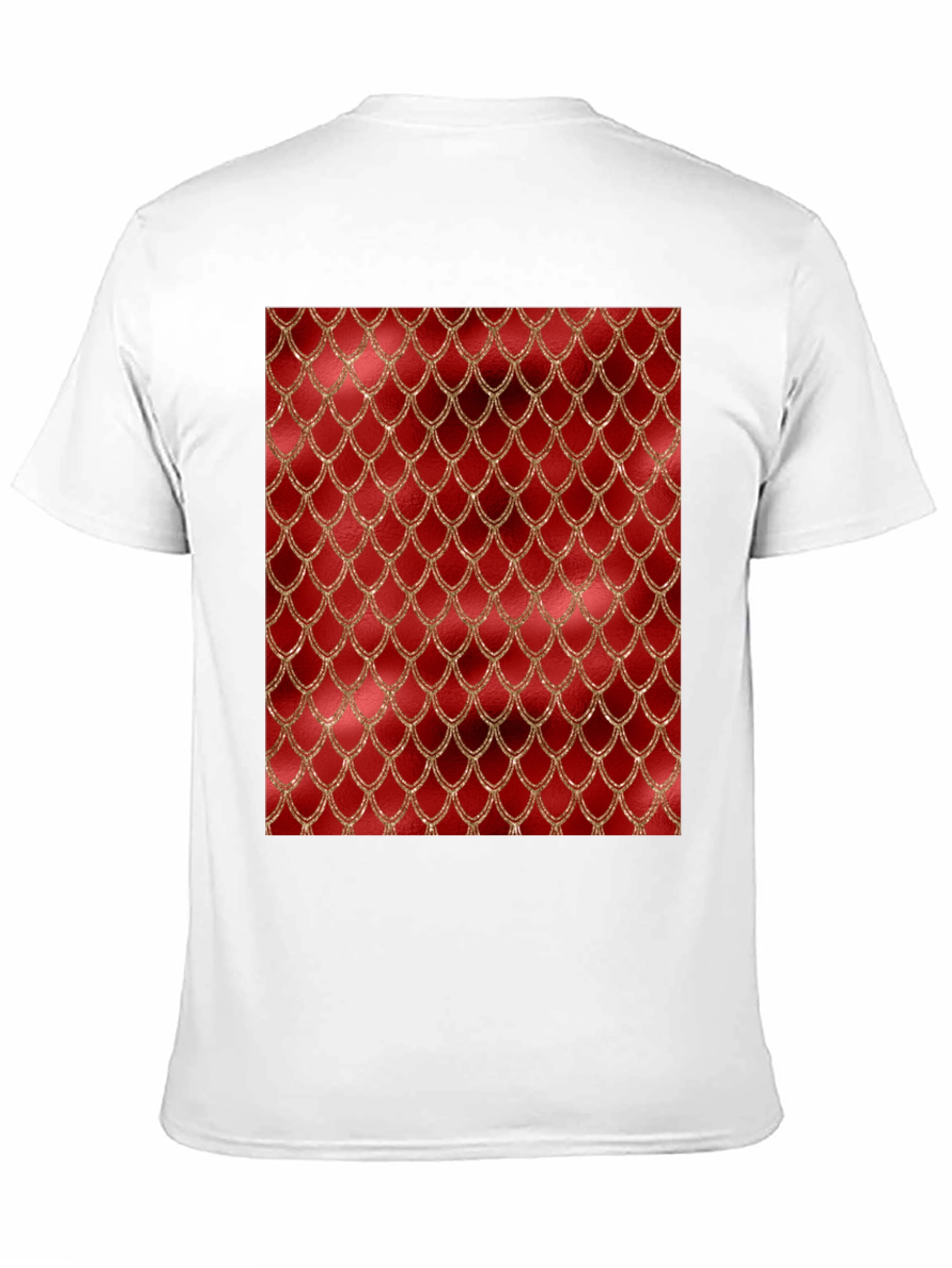 Red Dragon Scale Graphic Tee