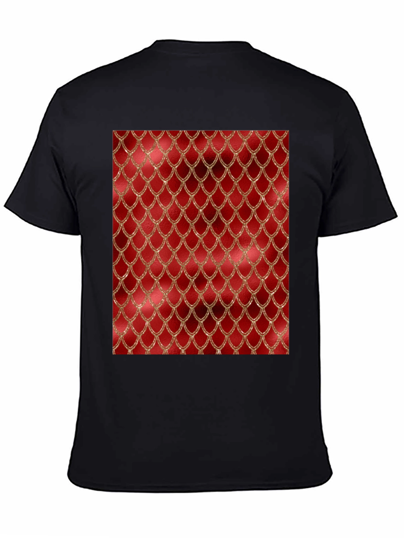 Red Dragon Scale Graphic Tee
