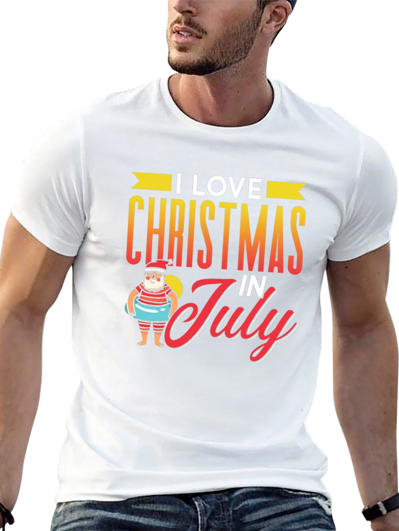 Christmas in July Graphic T-Shirt
