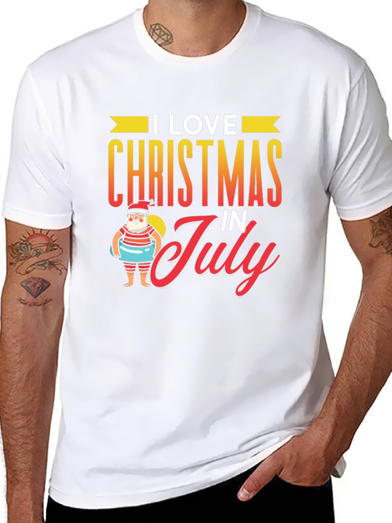 Christmas in July Graphic T-Shirt