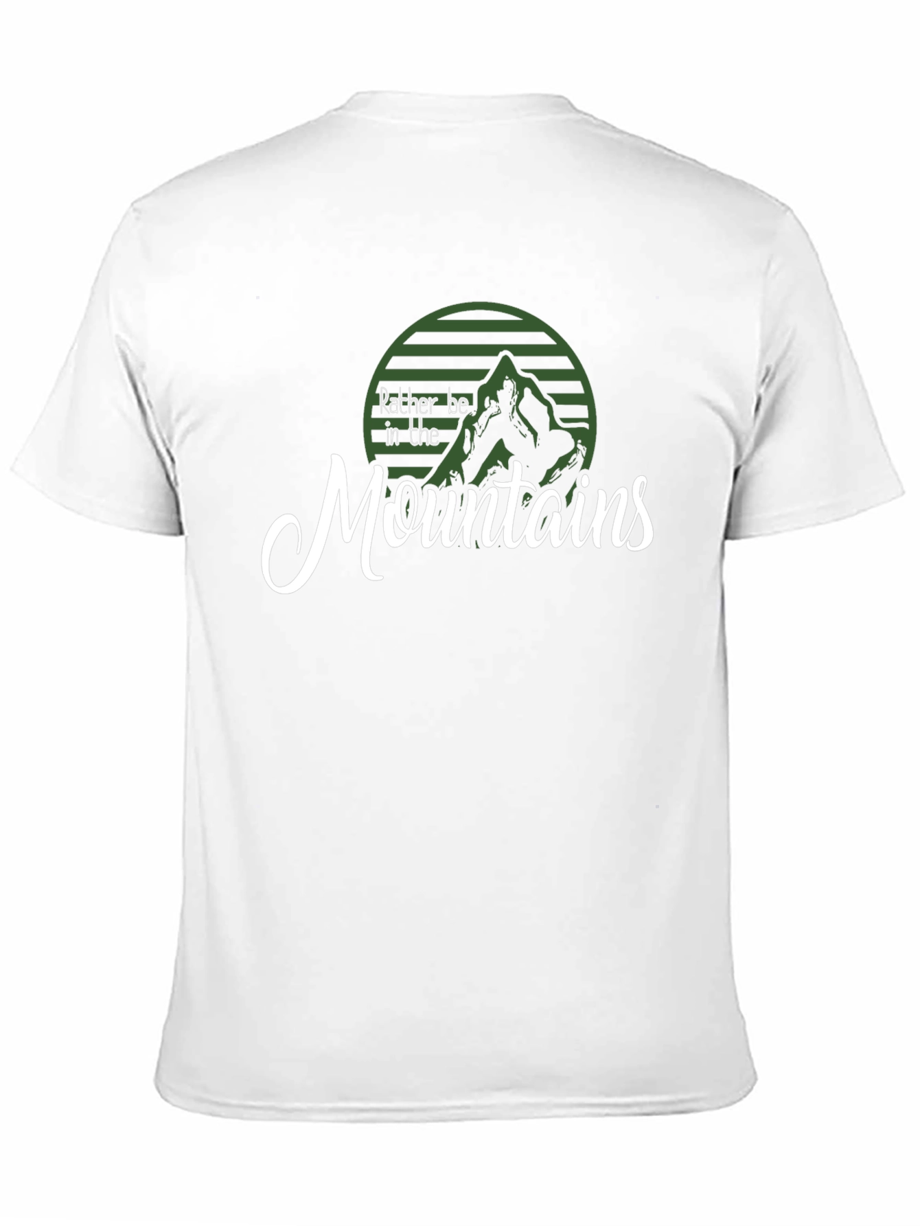 Mountain Lover T-Shirt - Rather Be In The Mountains