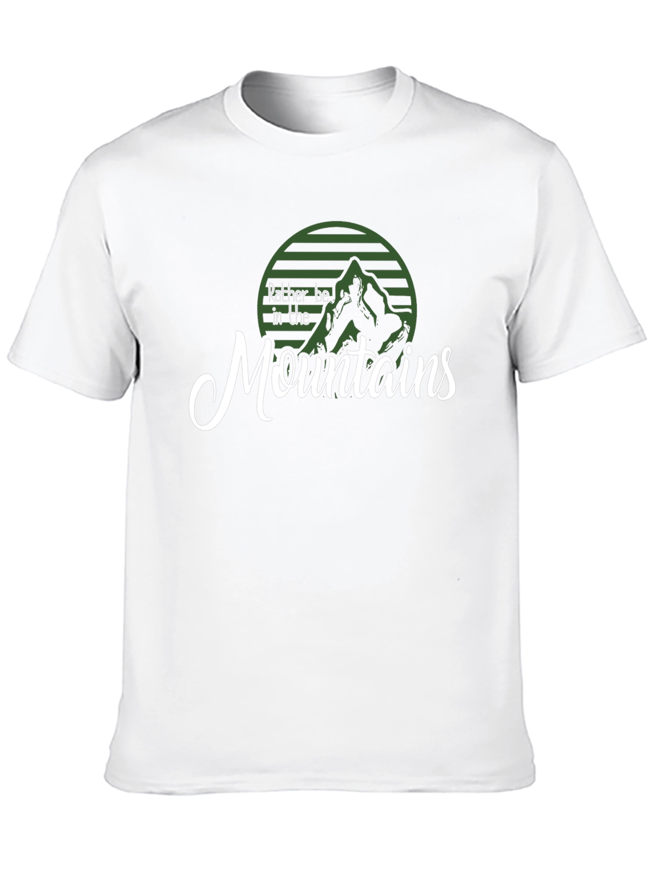 Mountain Lover T-Shirt - Rather Be In The Mountains