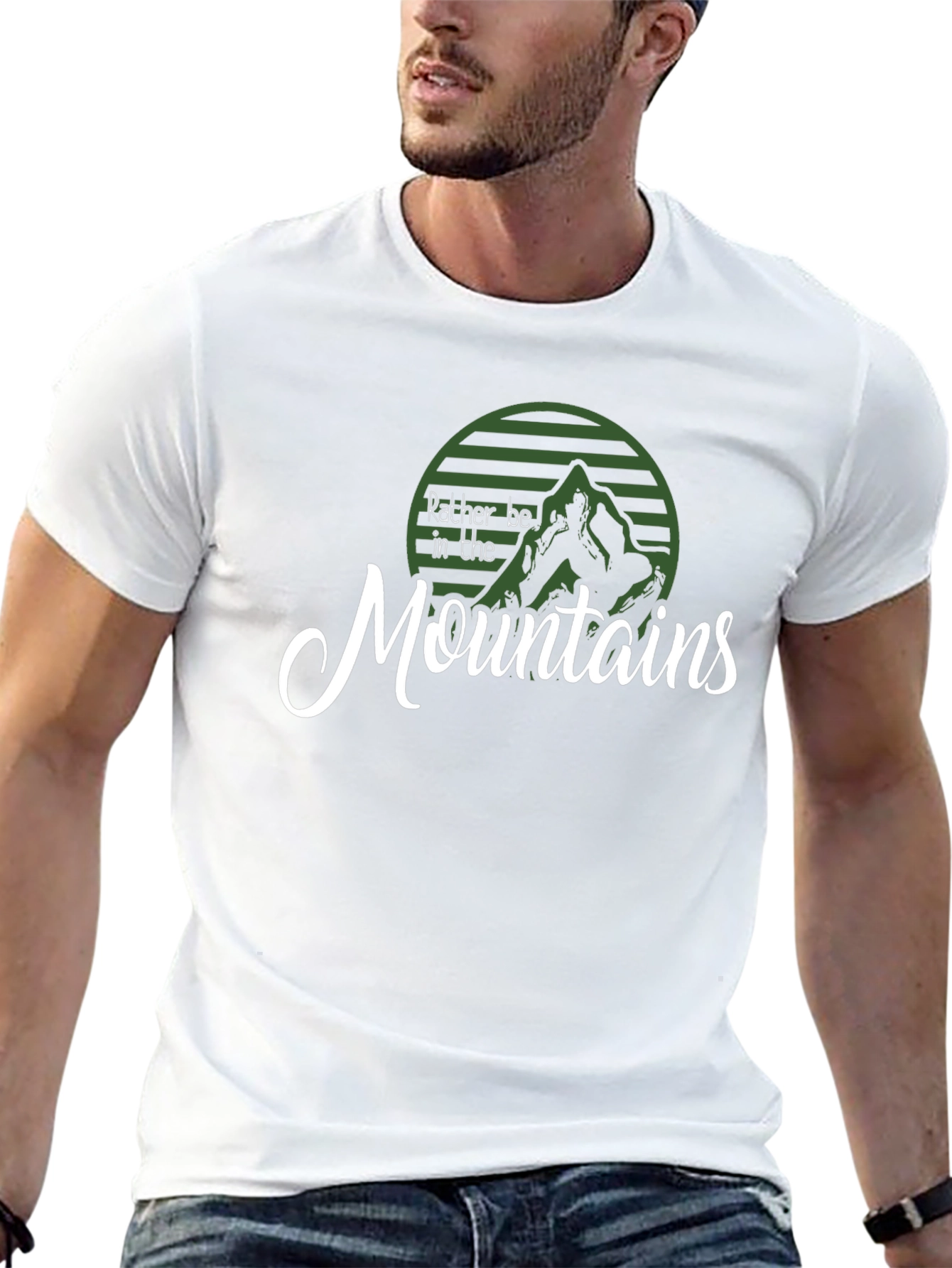 Mountain Lover T-Shirt - Rather Be In The Mountains
