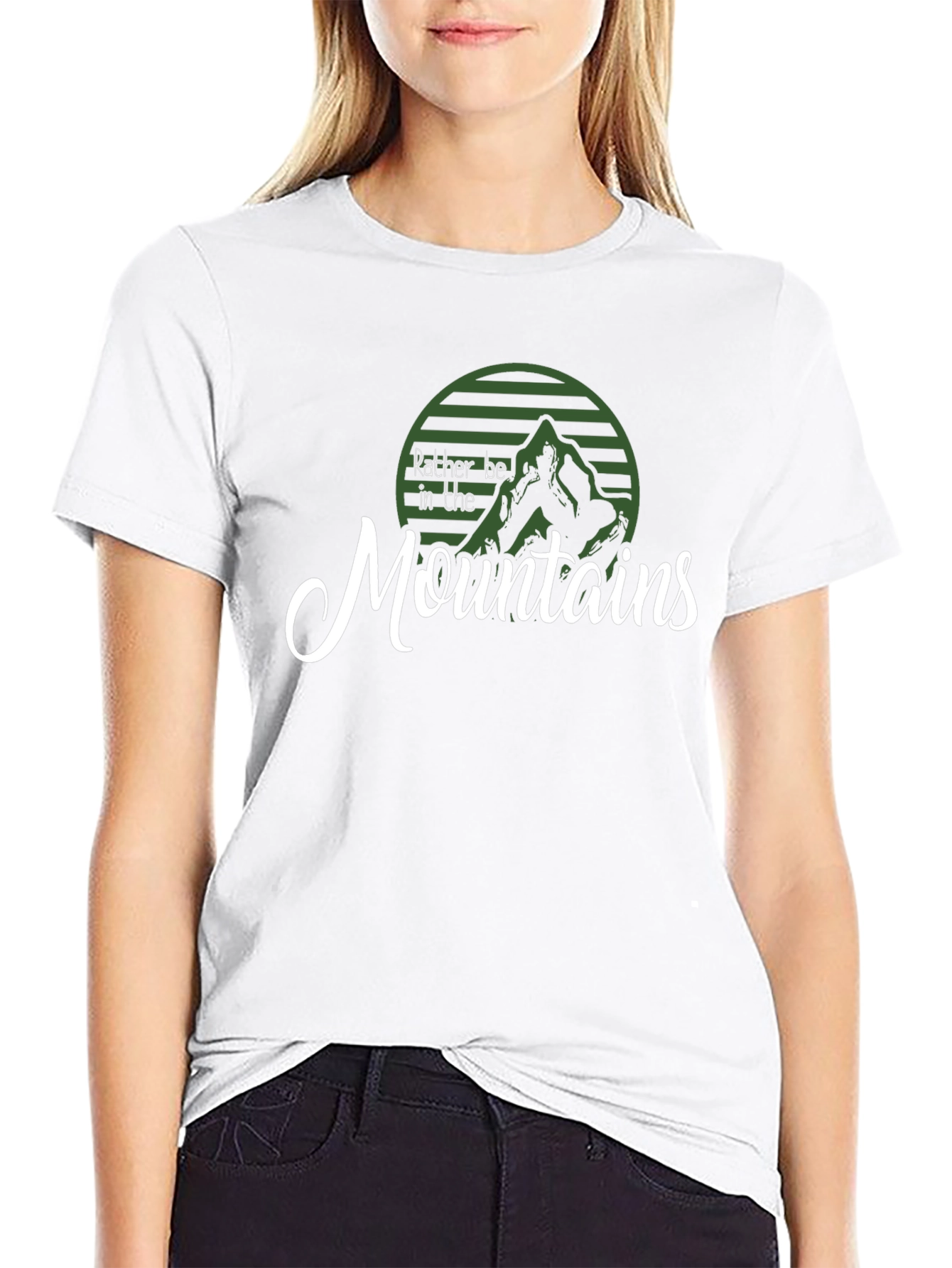 Mountain Lover T-Shirt - Rather Be In The Mountains