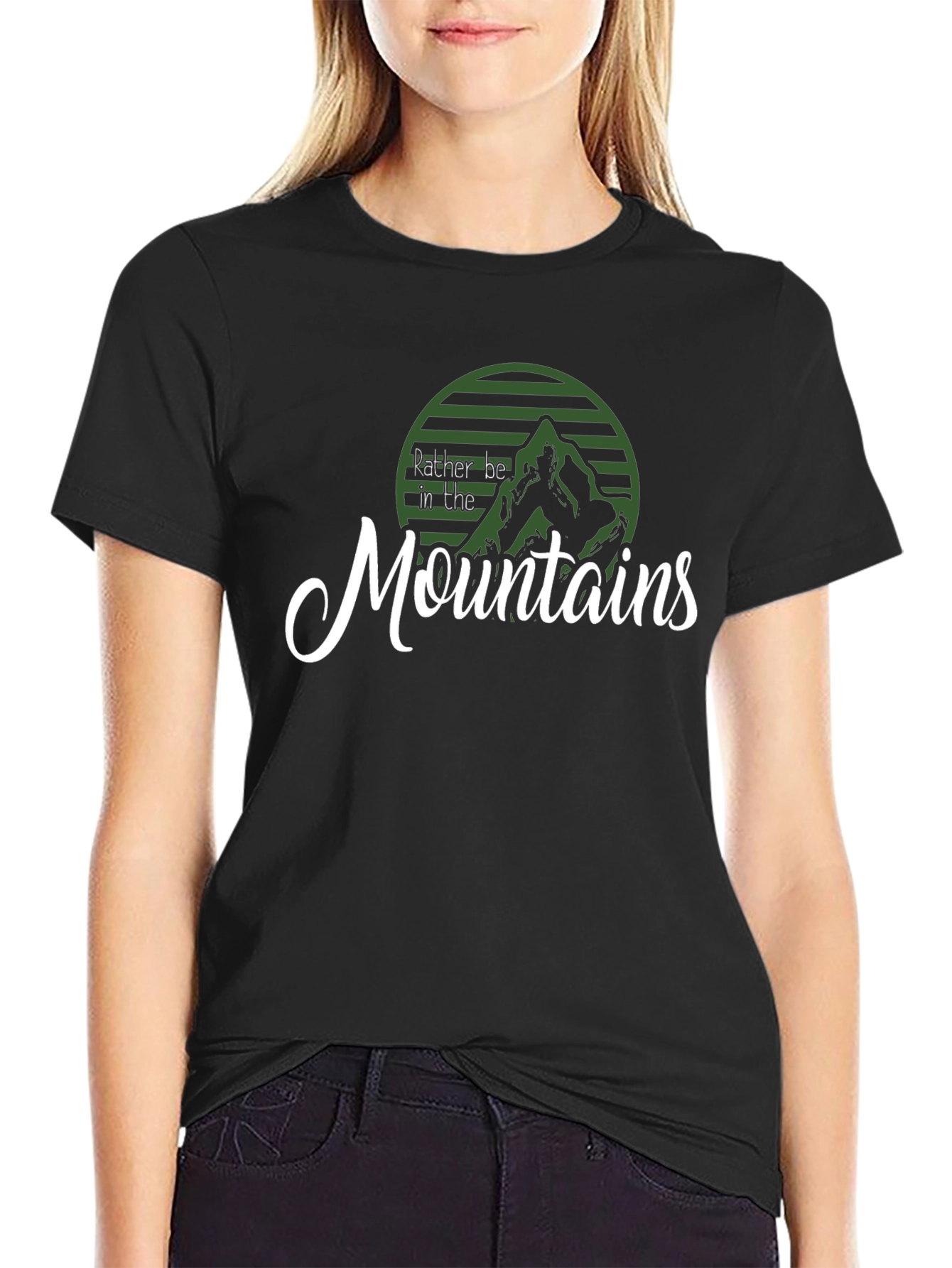 Mountain Lover T-Shirt - Rather Be In The Mountains
