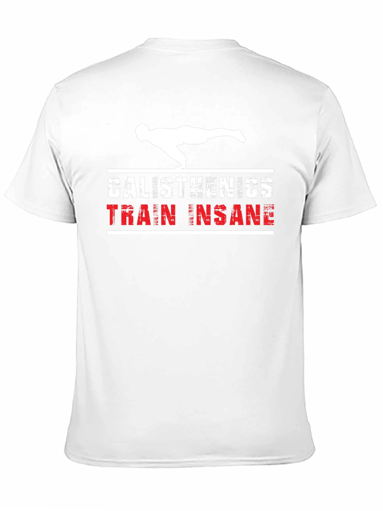 Calisthenics Train Insane Black Graphic T-Shirt
