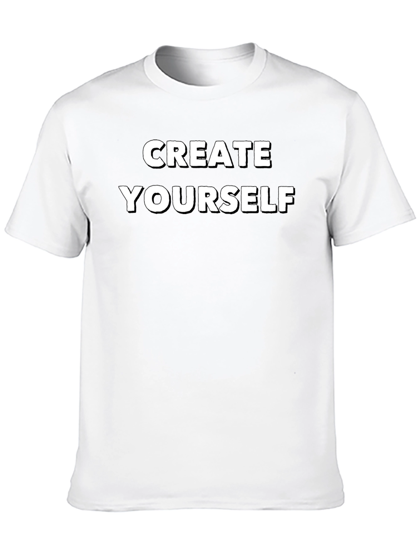 Create Yourself T-Shirt - Inspiring Graphic Tee