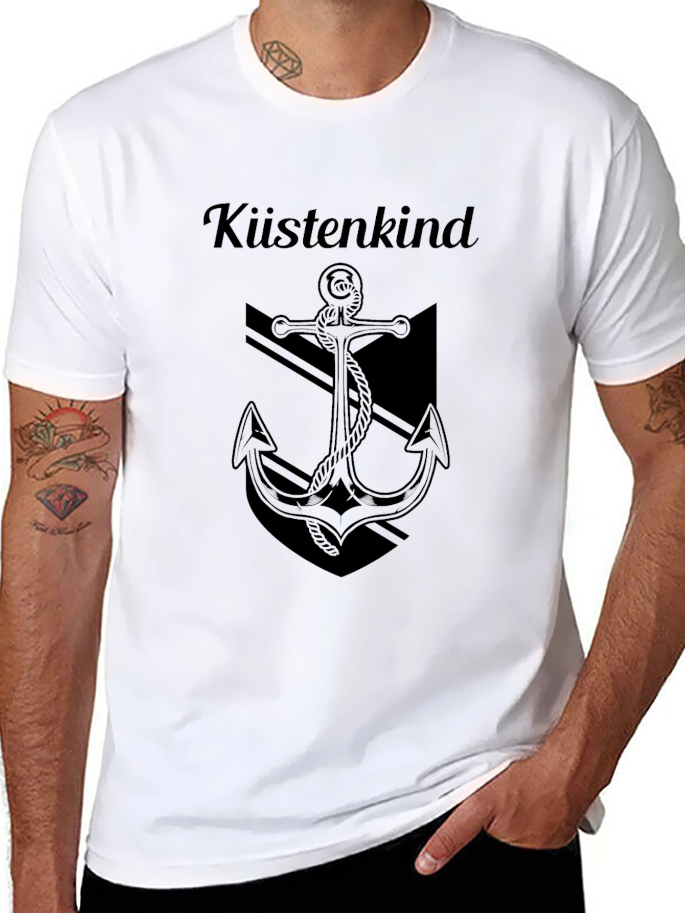 Coastal Kid Anchor Graphic Tee