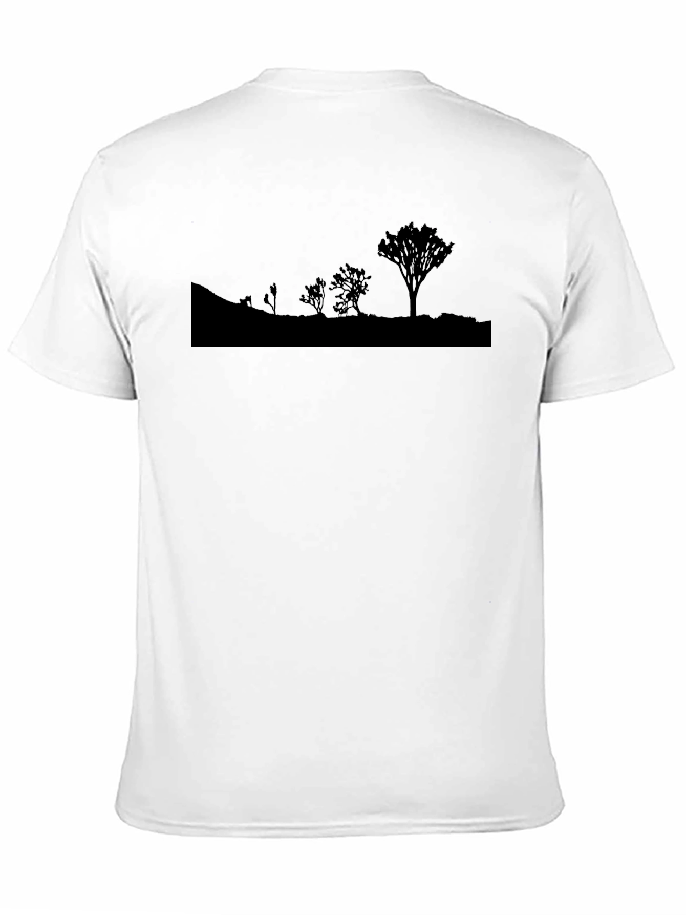 Nature Scene Silhouette Graphic Tee - Soft Cotton Blend