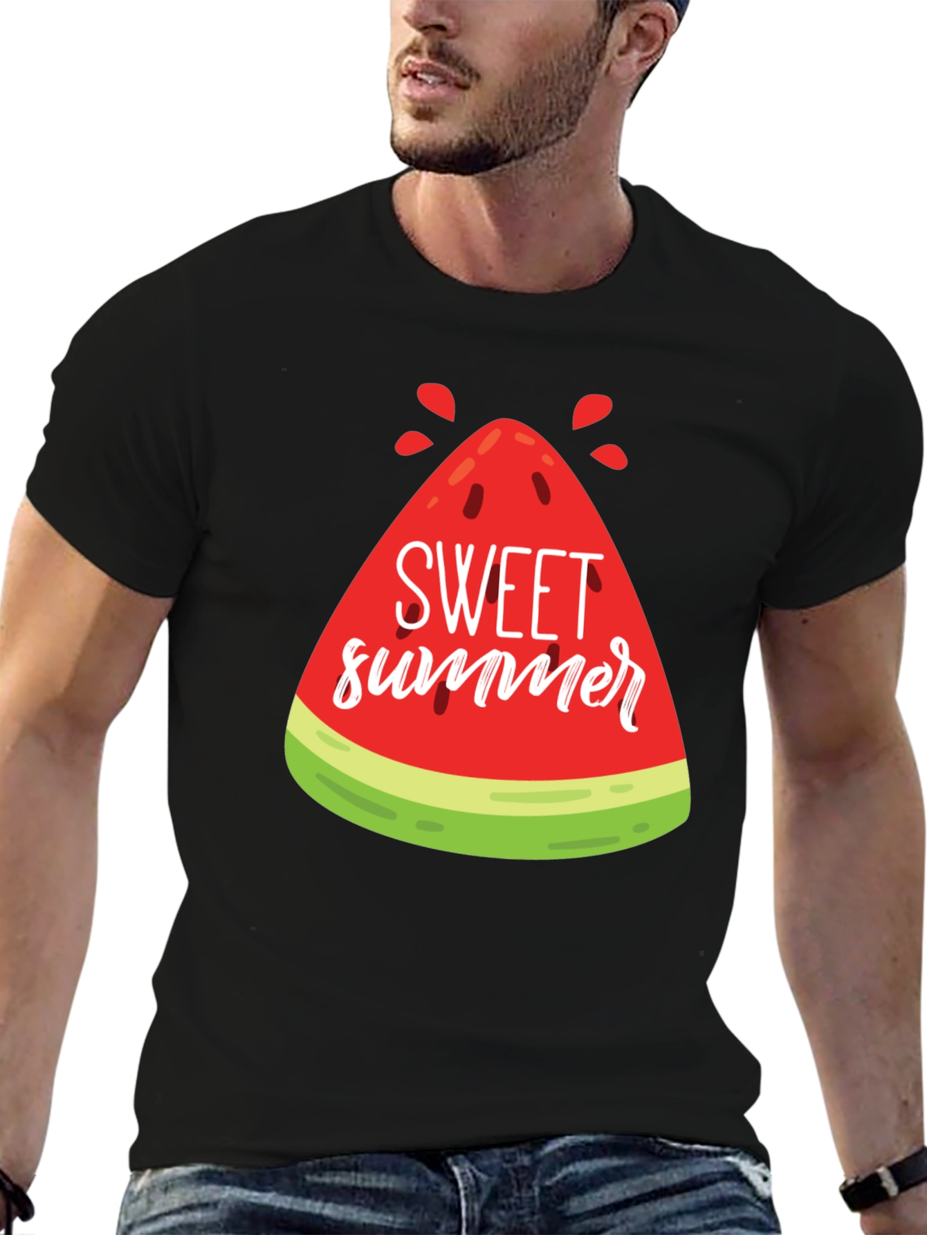 Sweet Summer Watermelon Graphic Tee