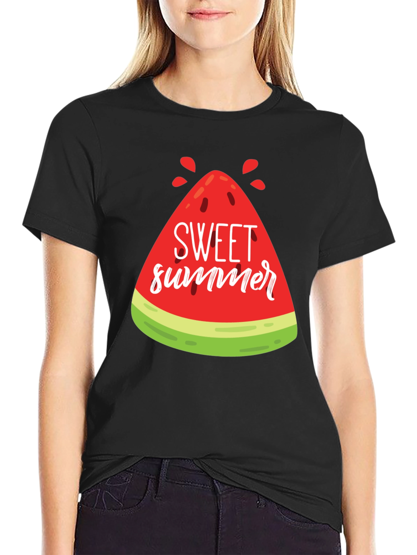 Sweet Summer Watermelon Graphic Tee