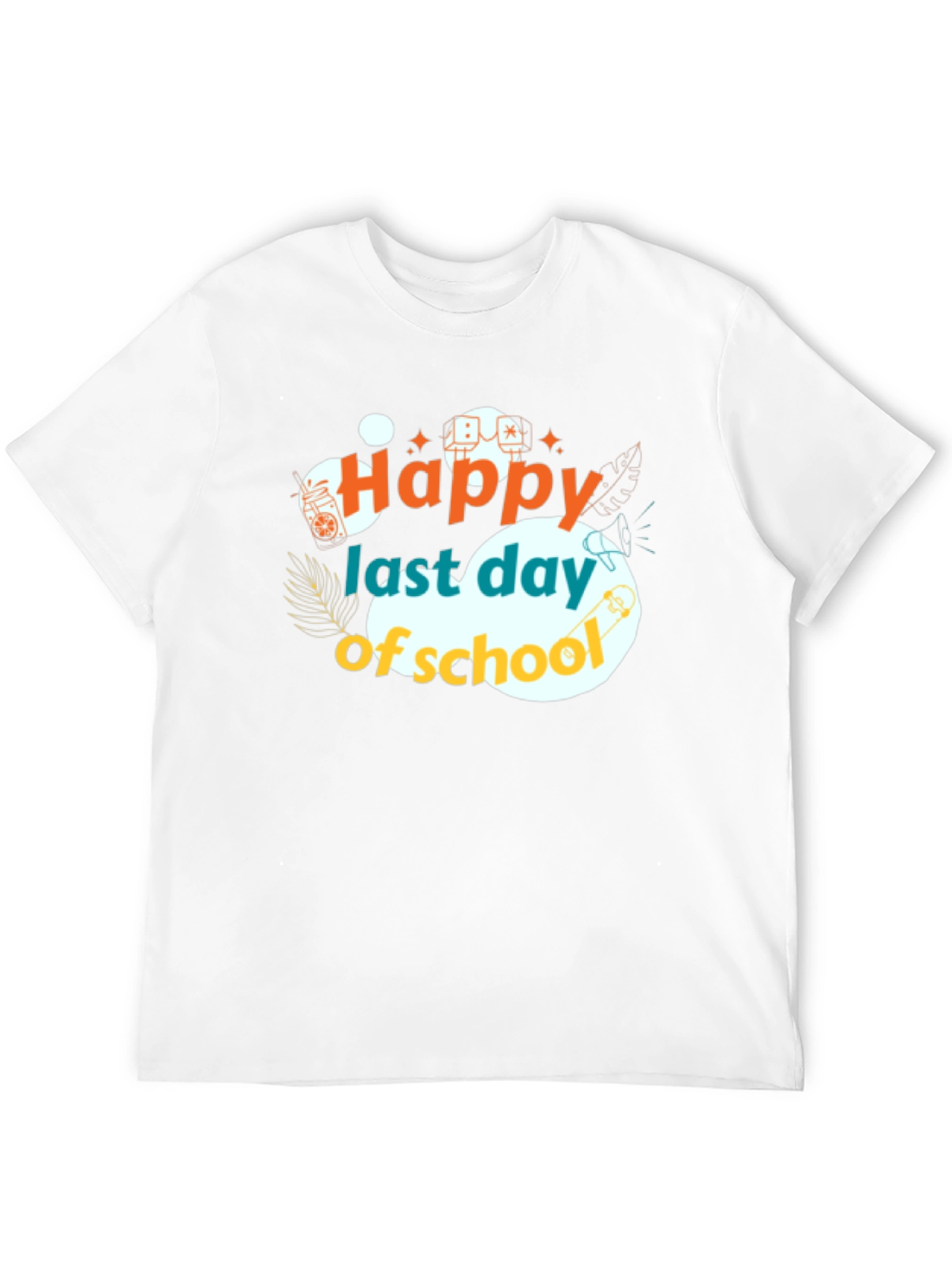 Happy Last Day of School Black T-Shirt