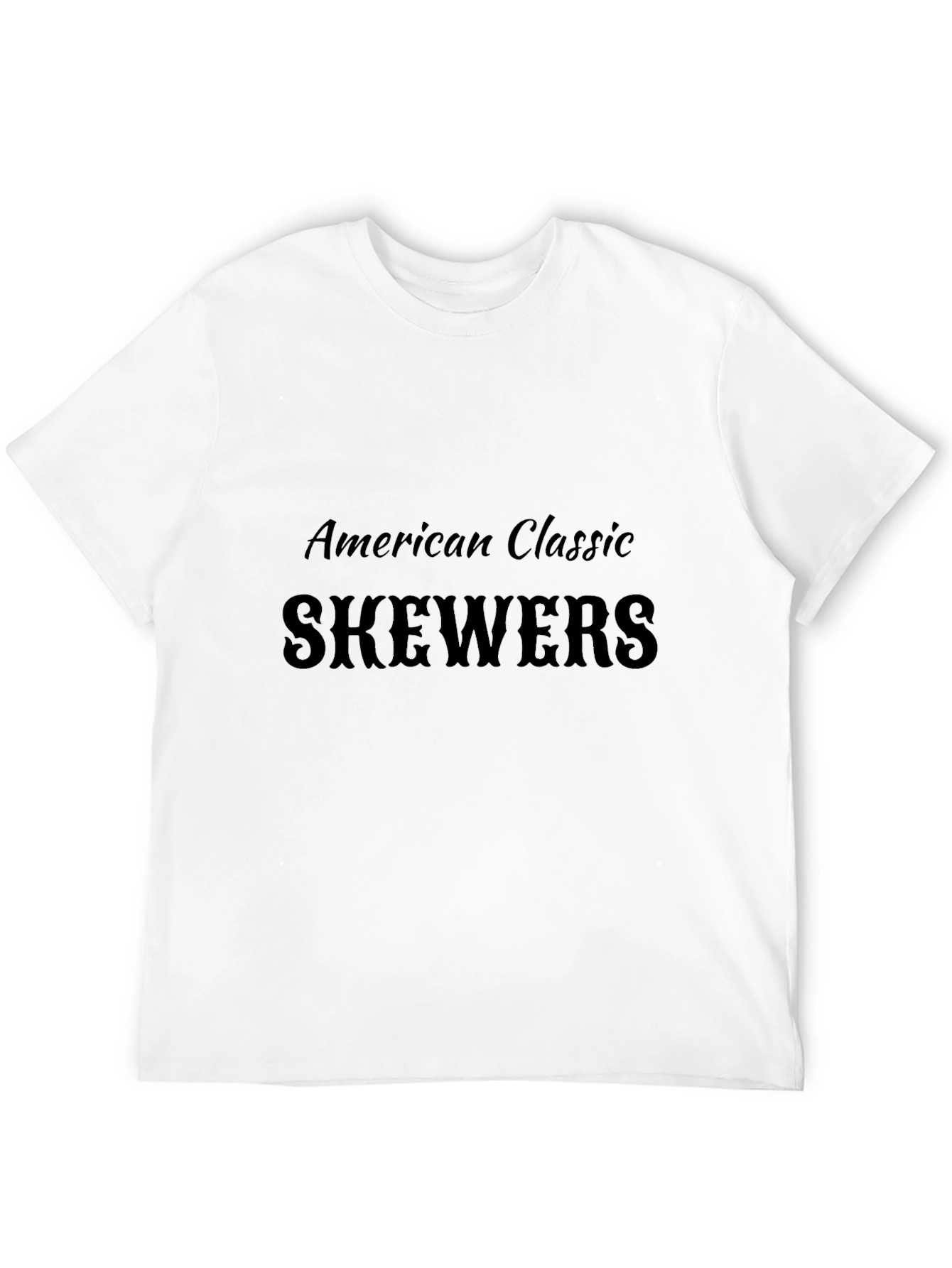 American Classic Skewers Black T-Shirt