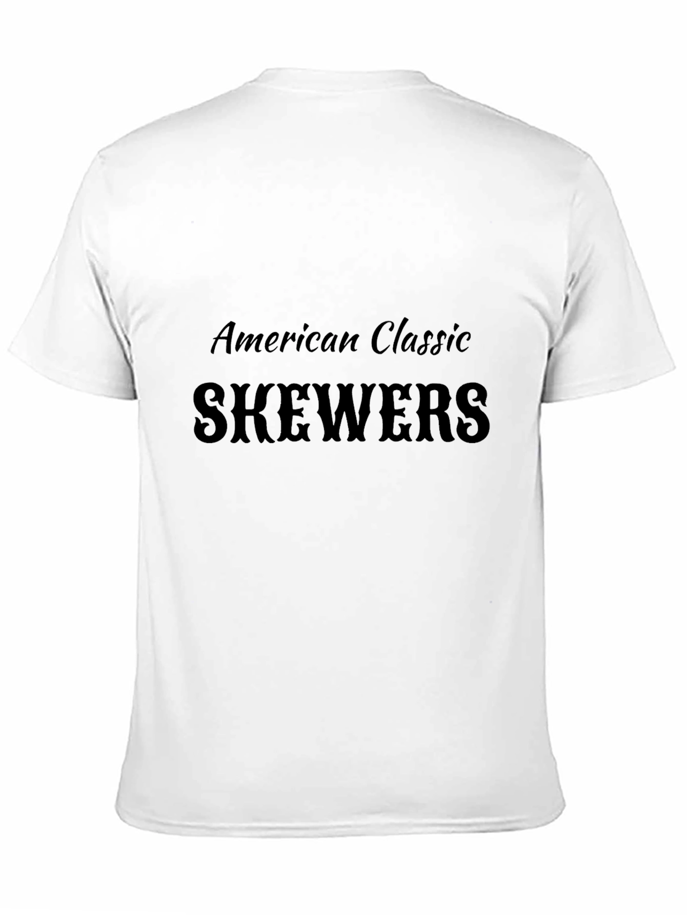 American Classic Skewers Black T-Shirt