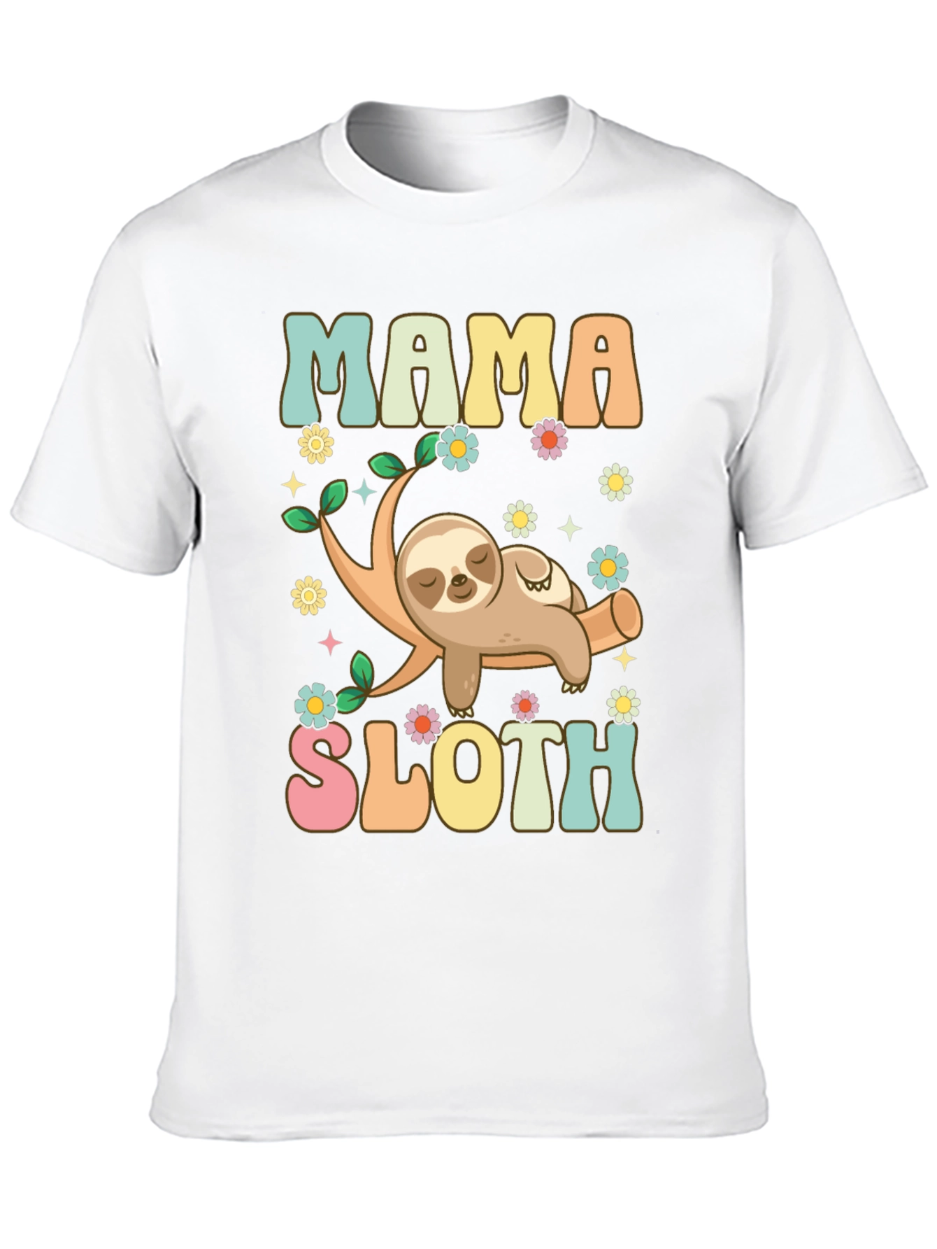 Mama Sloth Graphic Tee