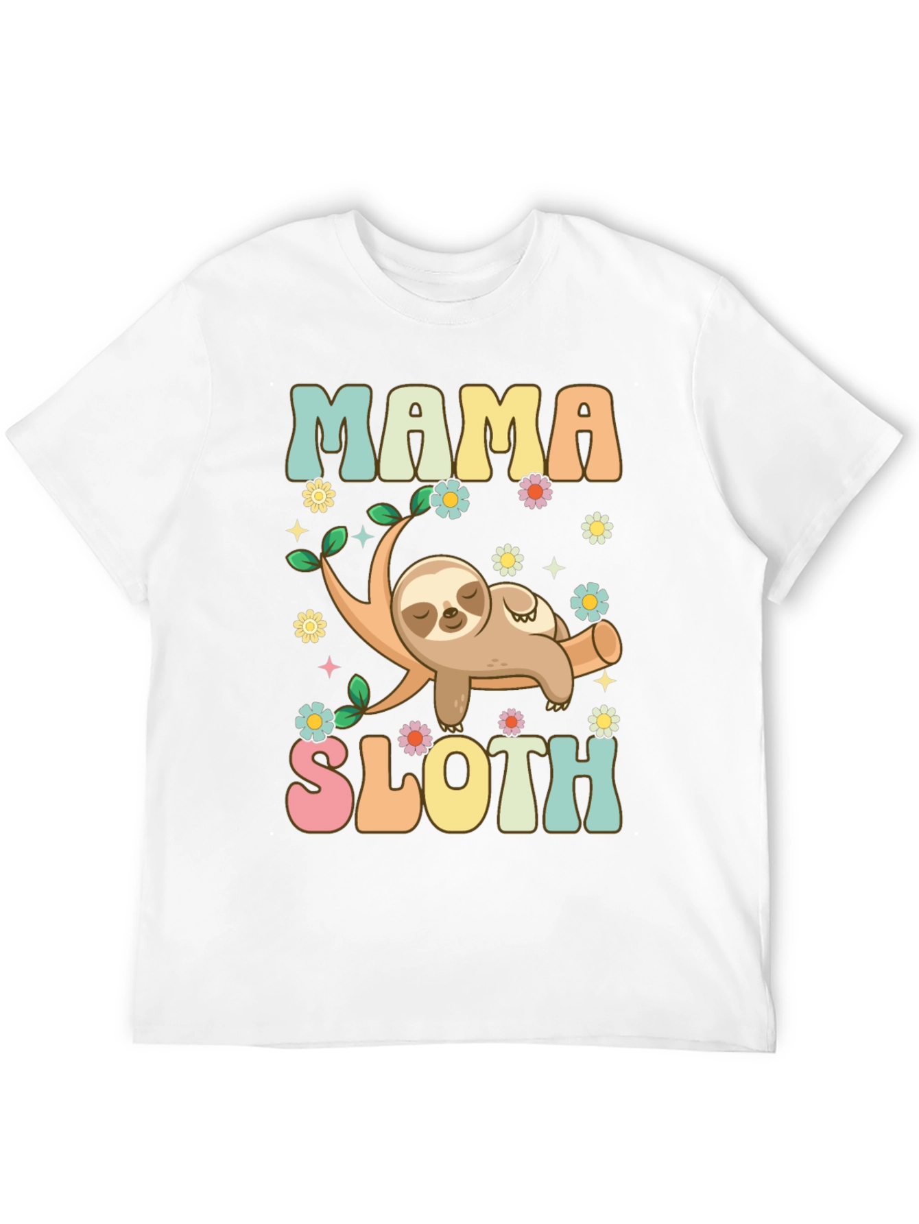 Mama Sloth Graphic Tee