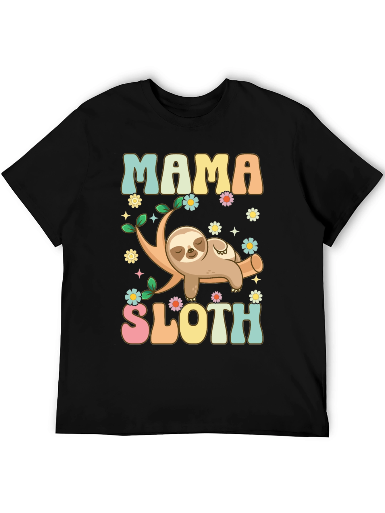 Mama Sloth Graphic Tee