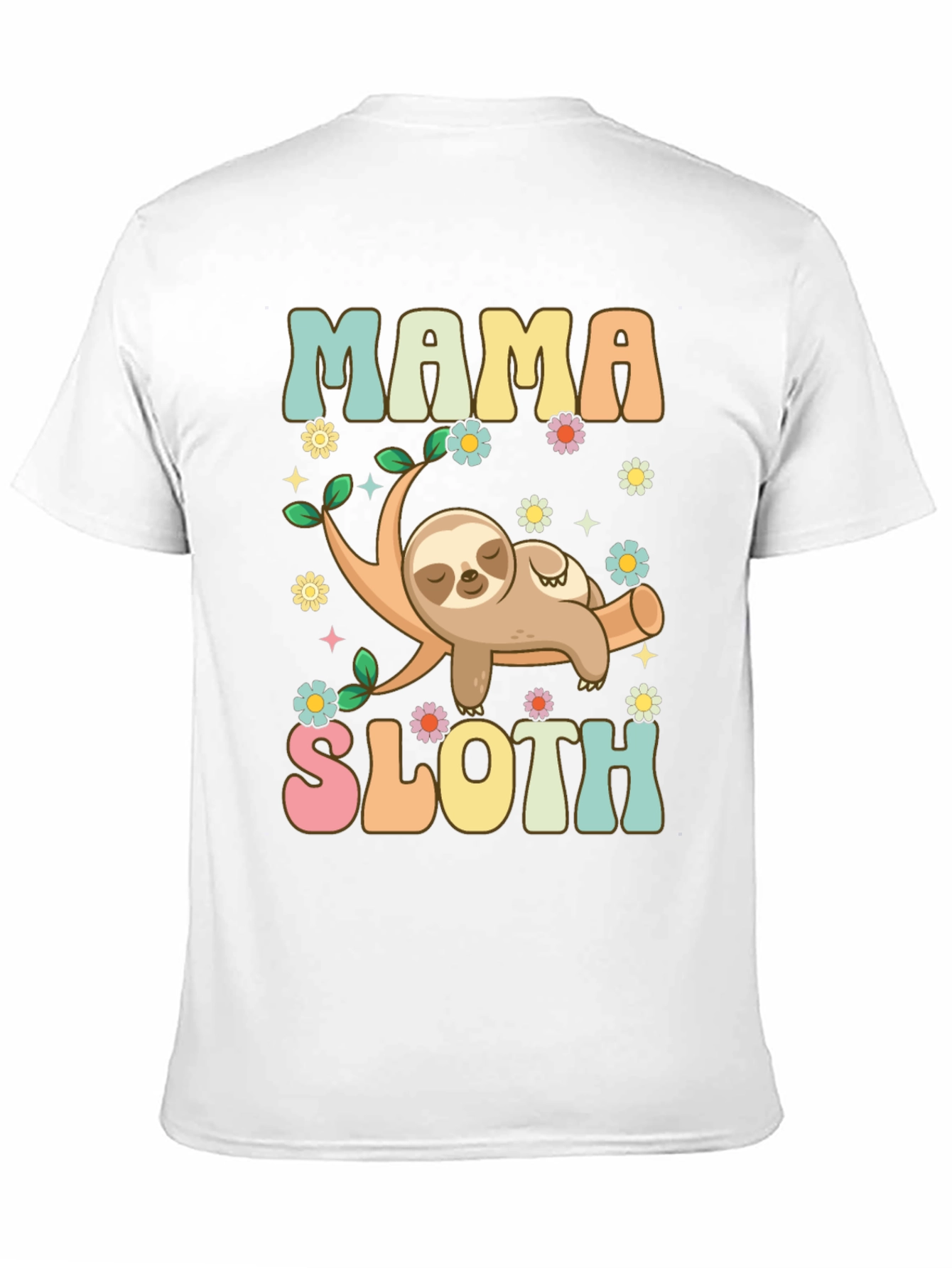 Mama Sloth Graphic Tee