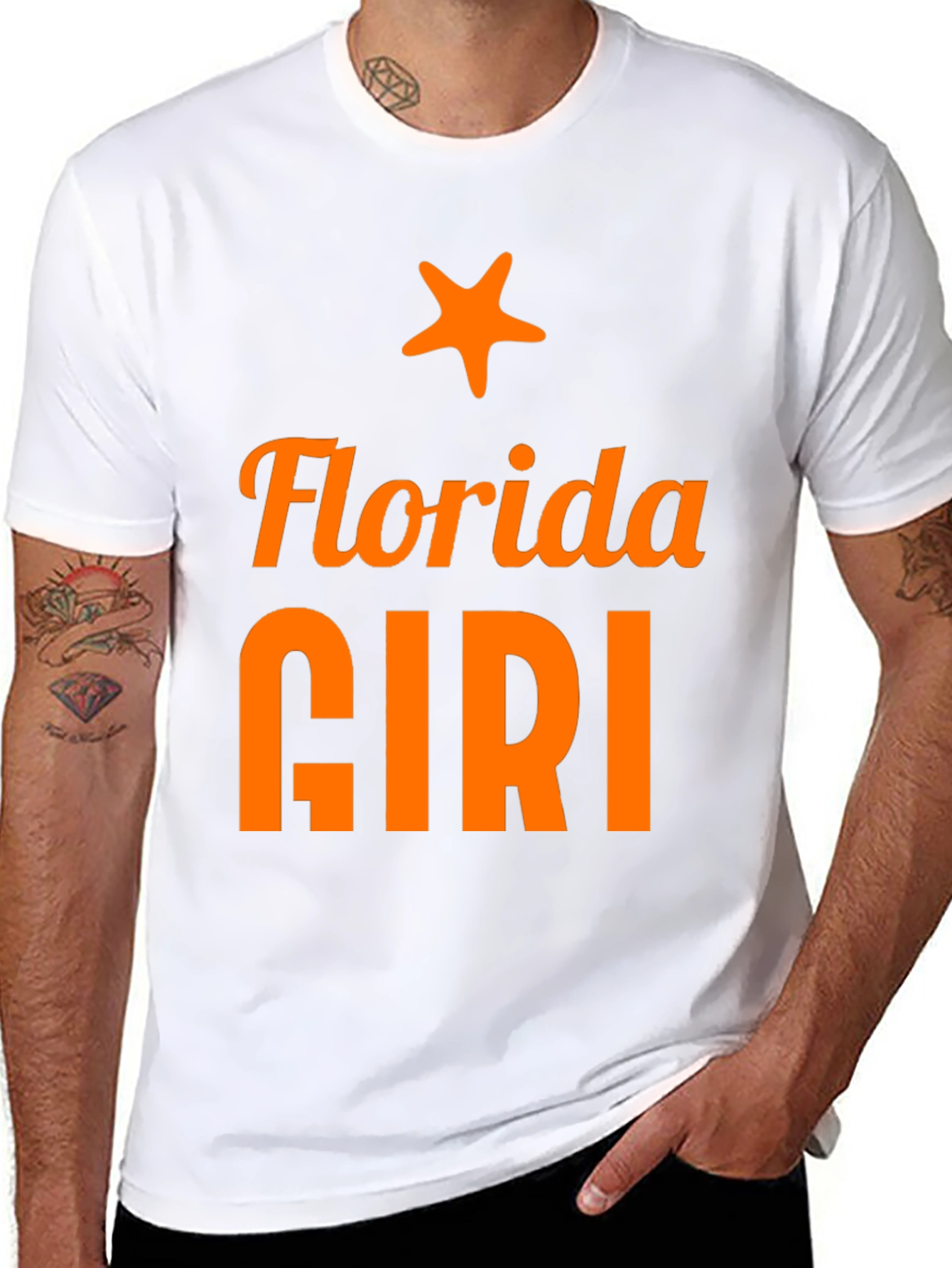 Florida Girl Graphic Tee - Black T-Shirt