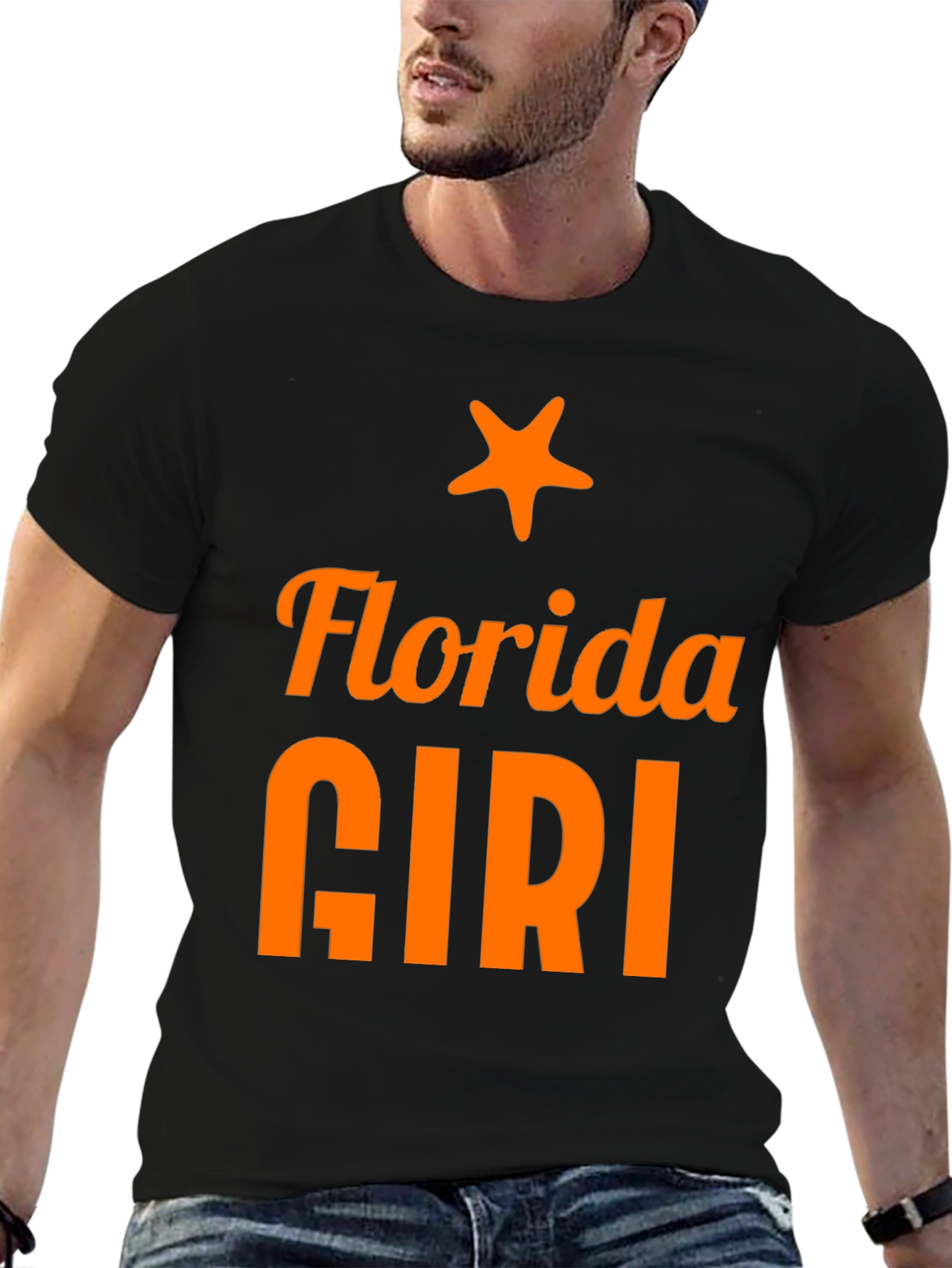 Florida Girl Graphic Tee - Black T-Shirt