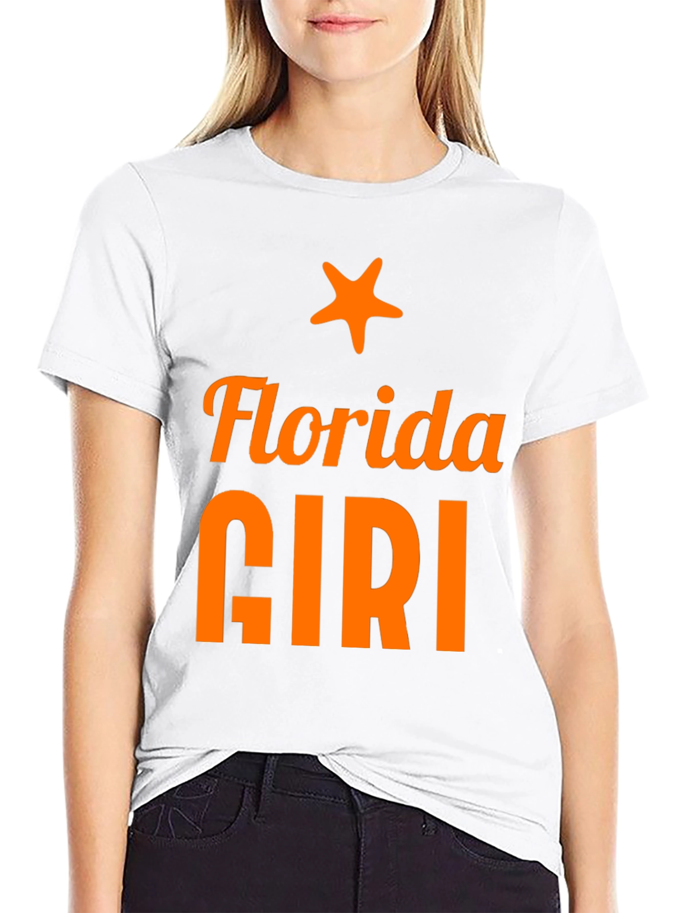 Florida Girl Graphic Tee - Black T-Shirt