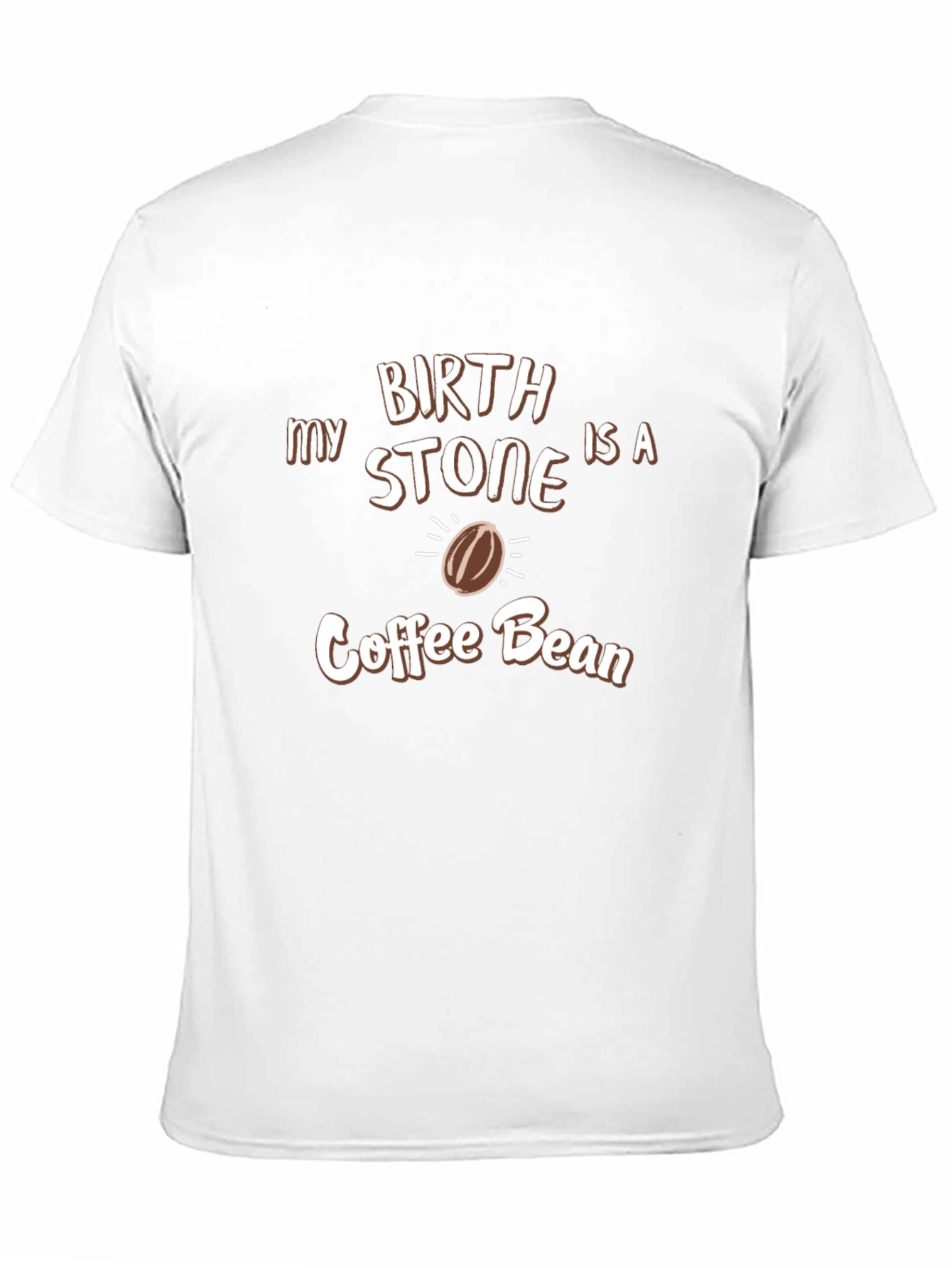 Coffee Bean Birthstone T-Shirt - Unisex Graphic Tee
