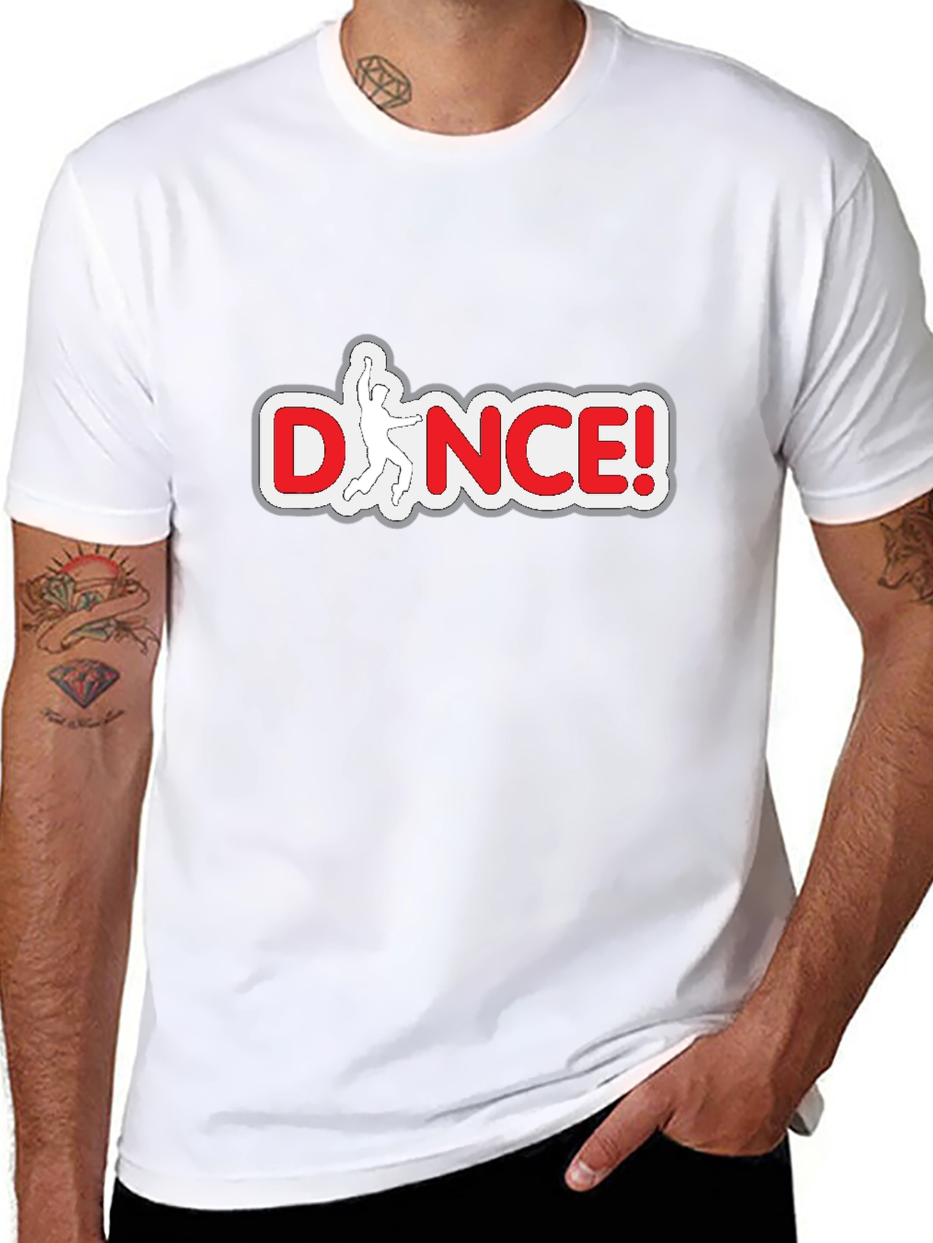 Dance T-Shirt - Stylish Black Tee