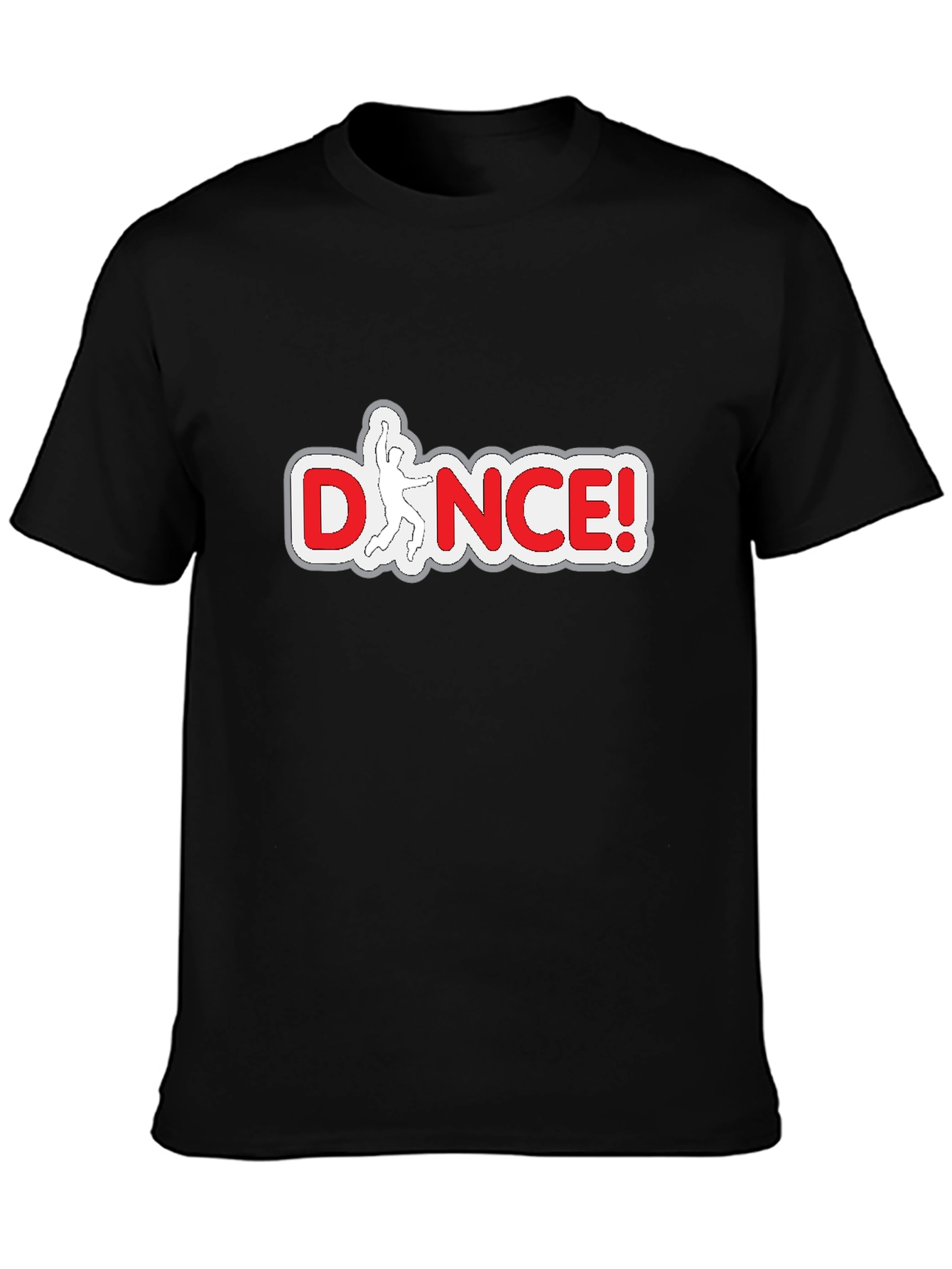 Dance T-Shirt - Stylish Black Tee