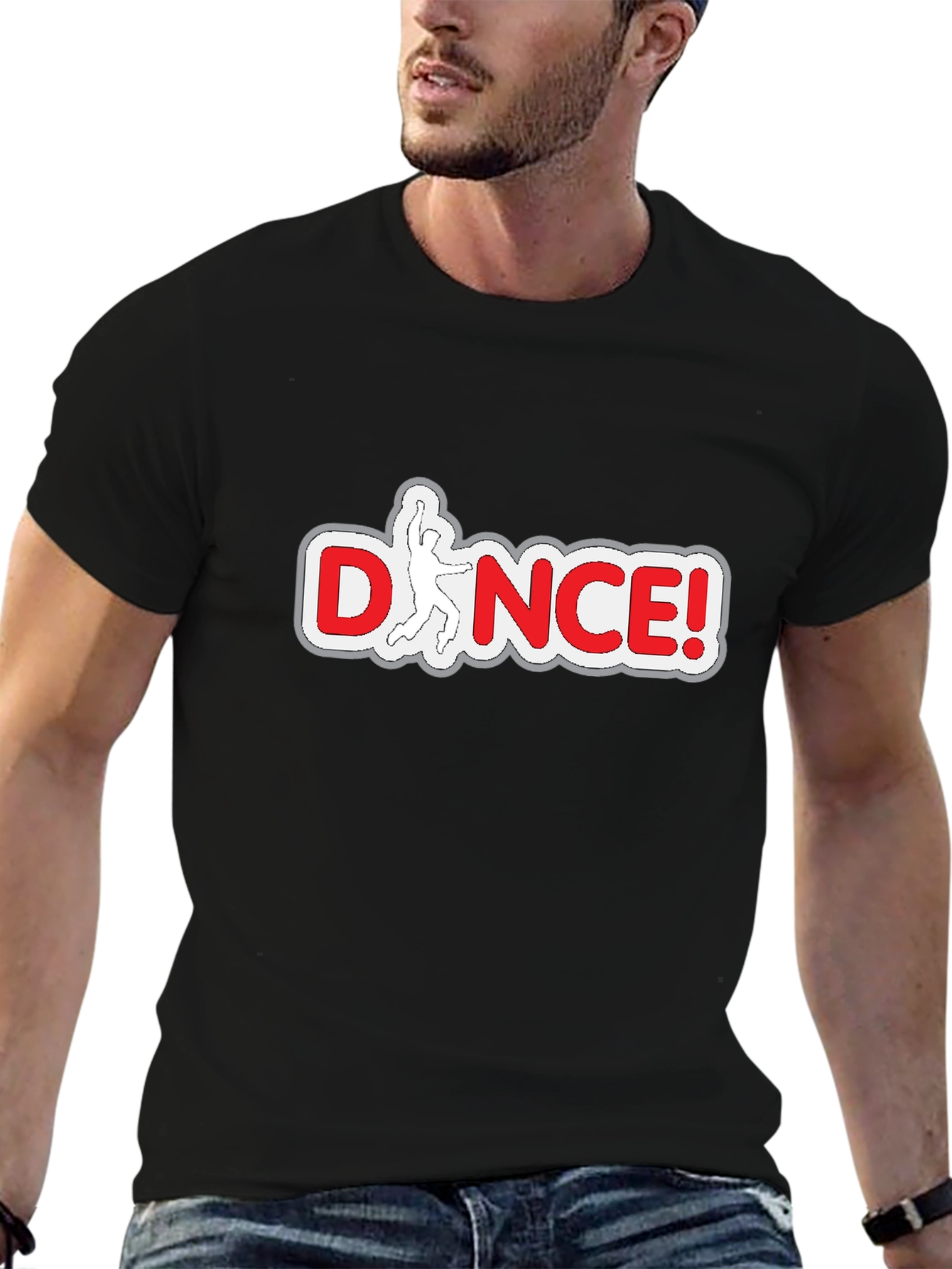 Dance T-Shirt - Stylish Black Tee