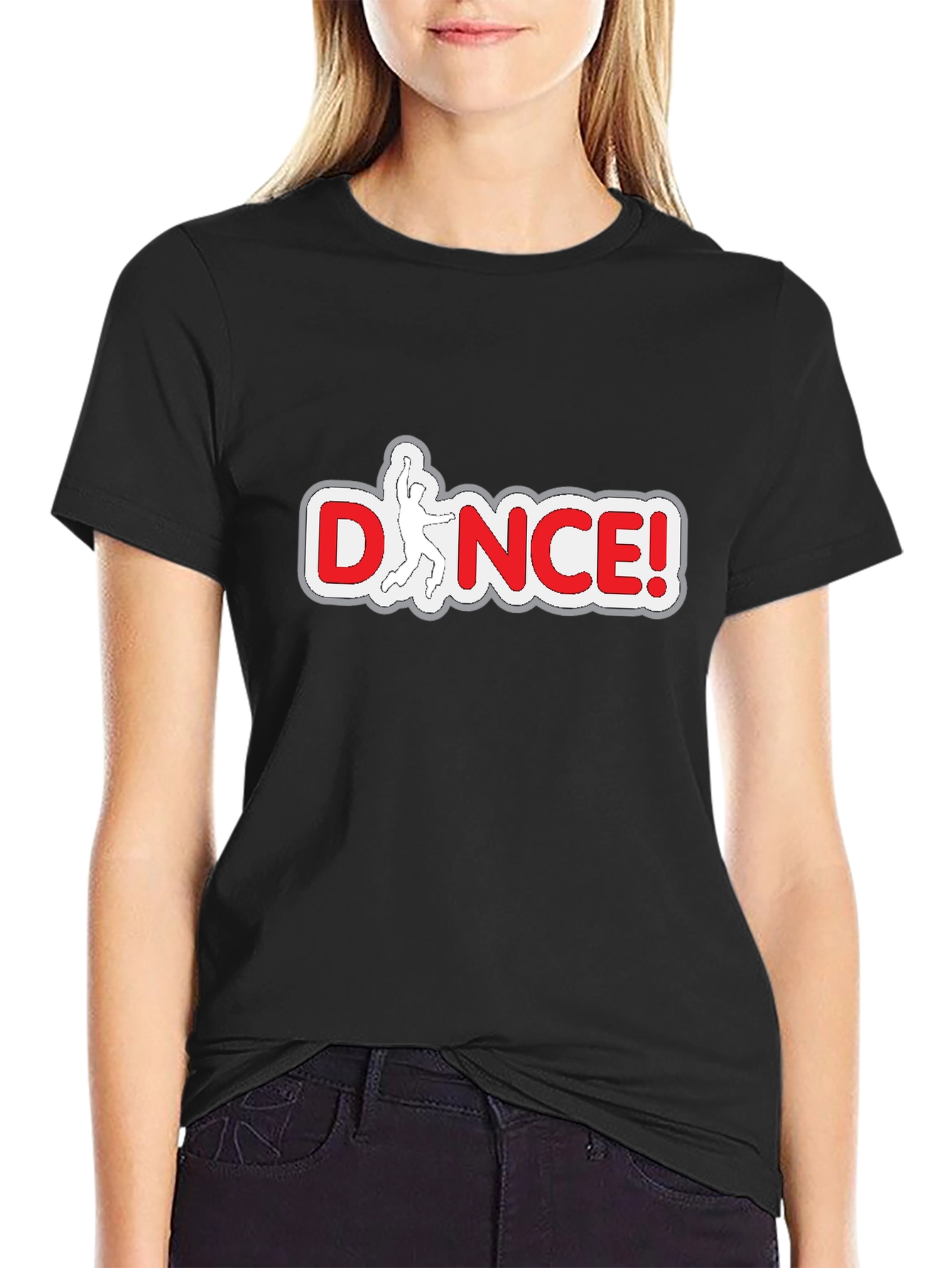Dance T-Shirt - Stylish Black Tee