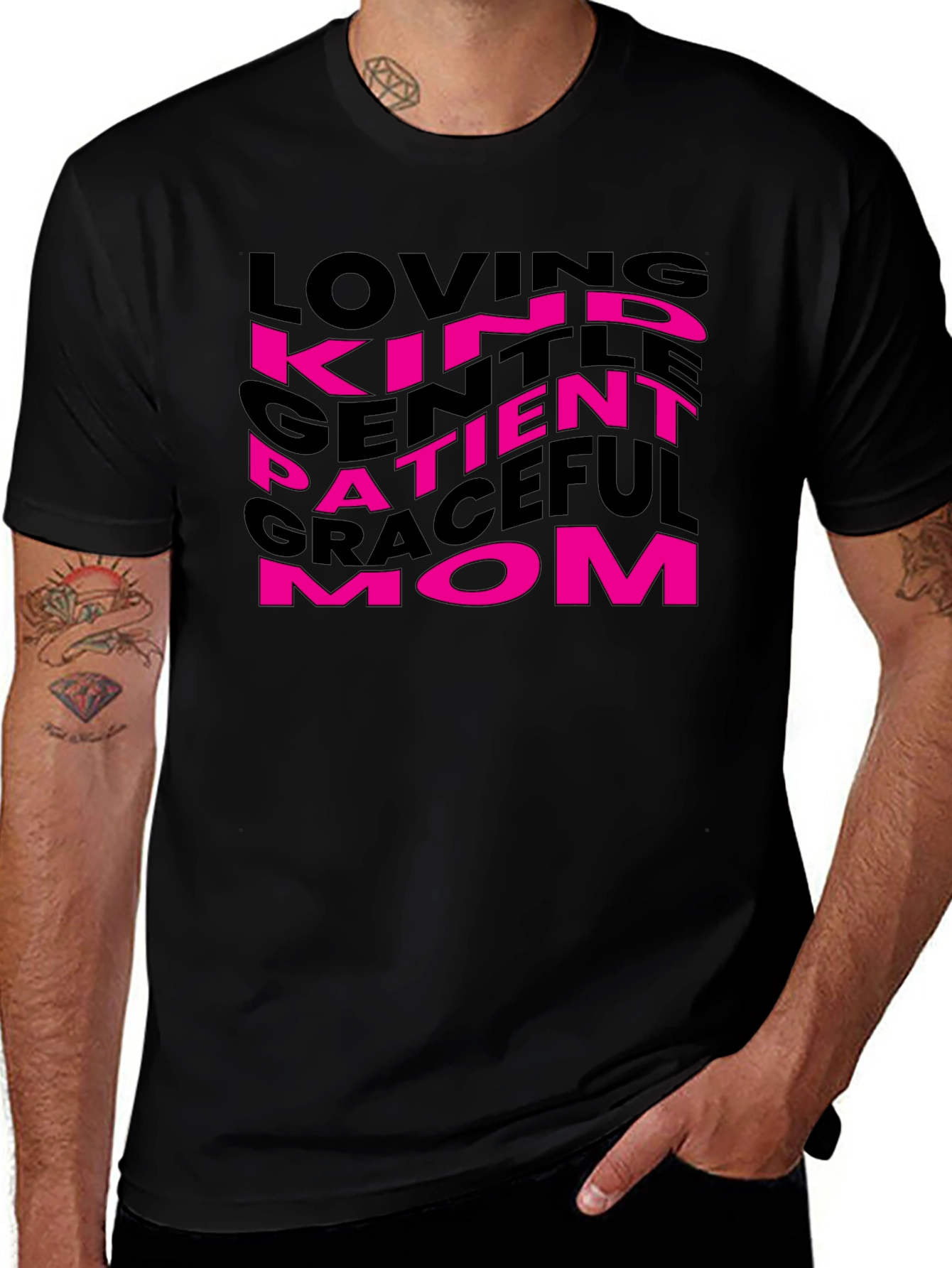 Loving Mom Graphic T-Shirt