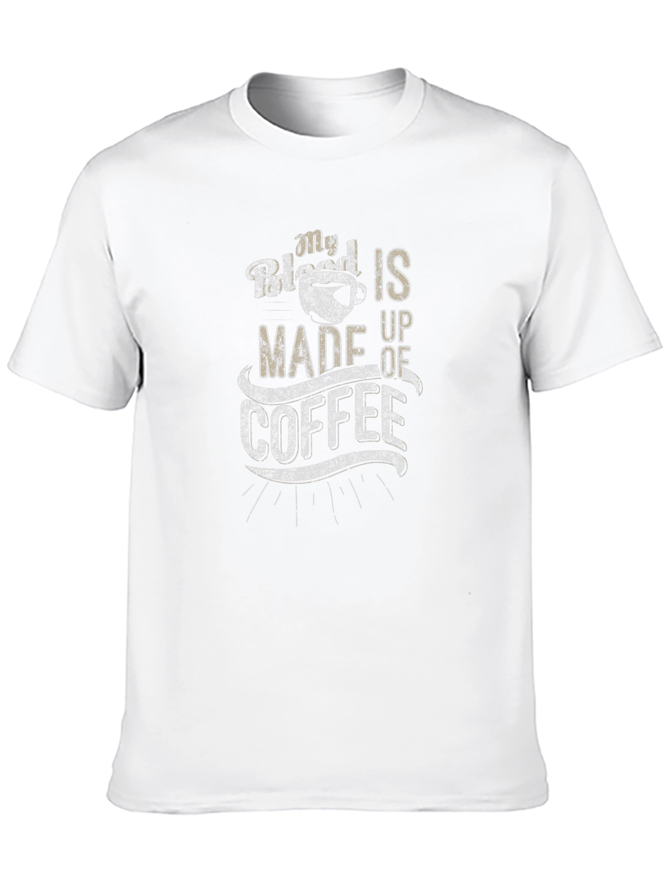 Coffee Lover T-Shirt - My Blood is Coffee