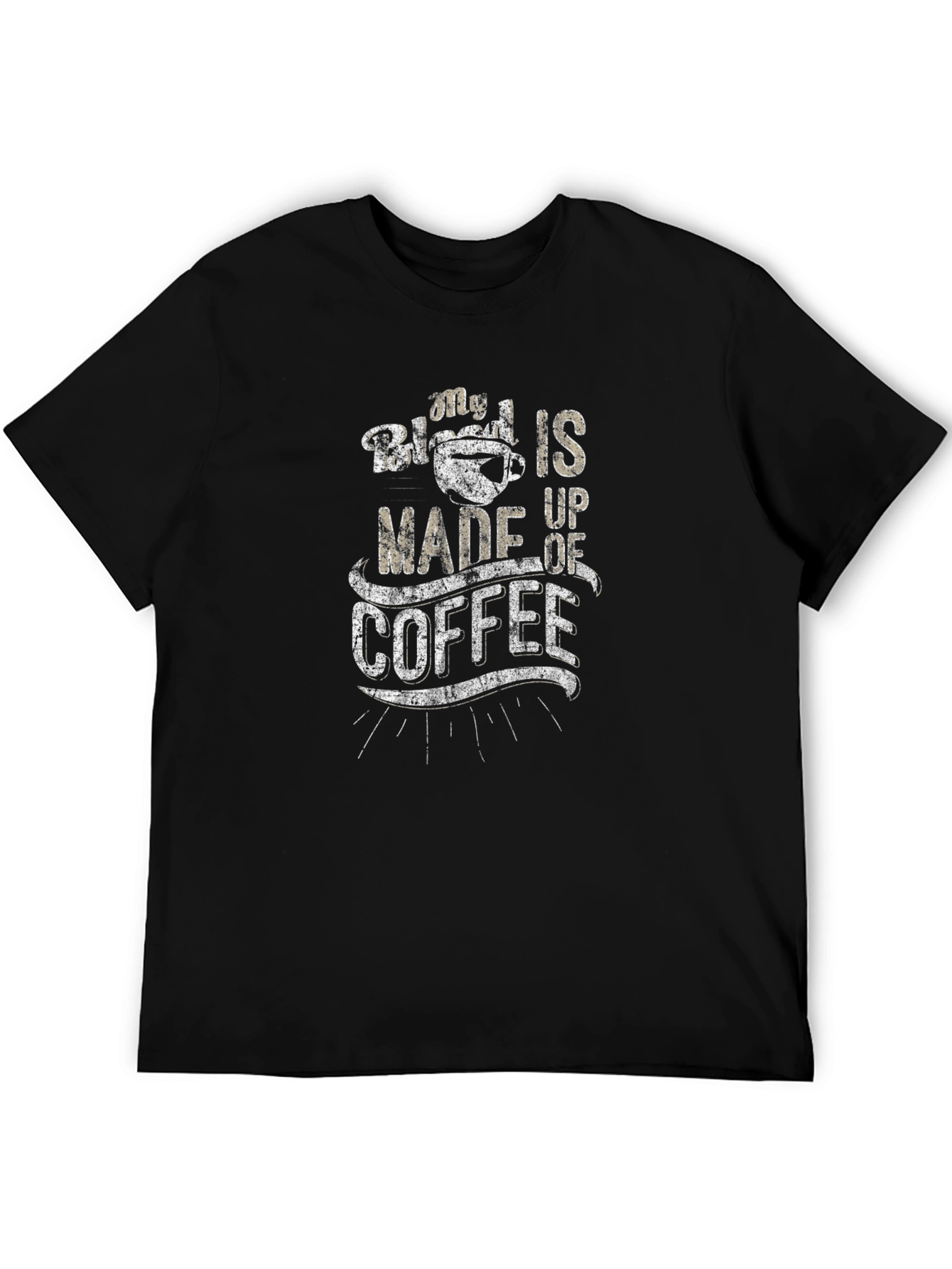 Coffee Lover T-Shirt - My Blood is Coffee