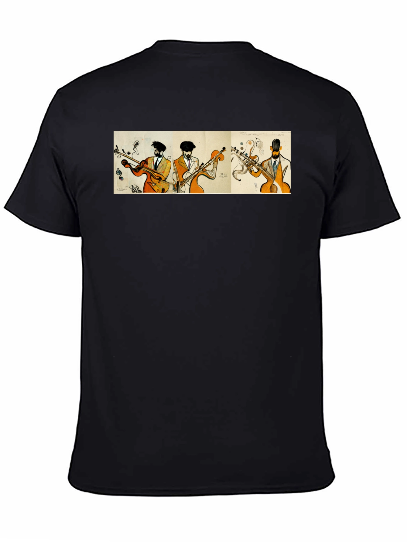 Jazz Quartet T-Shirt - Cool Musician Design