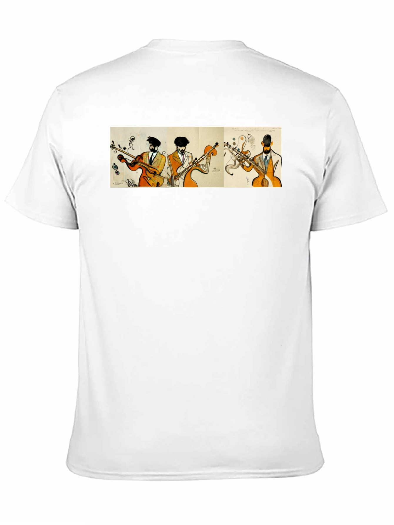 Jazz Quartet T-Shirt - Cool Musician Design