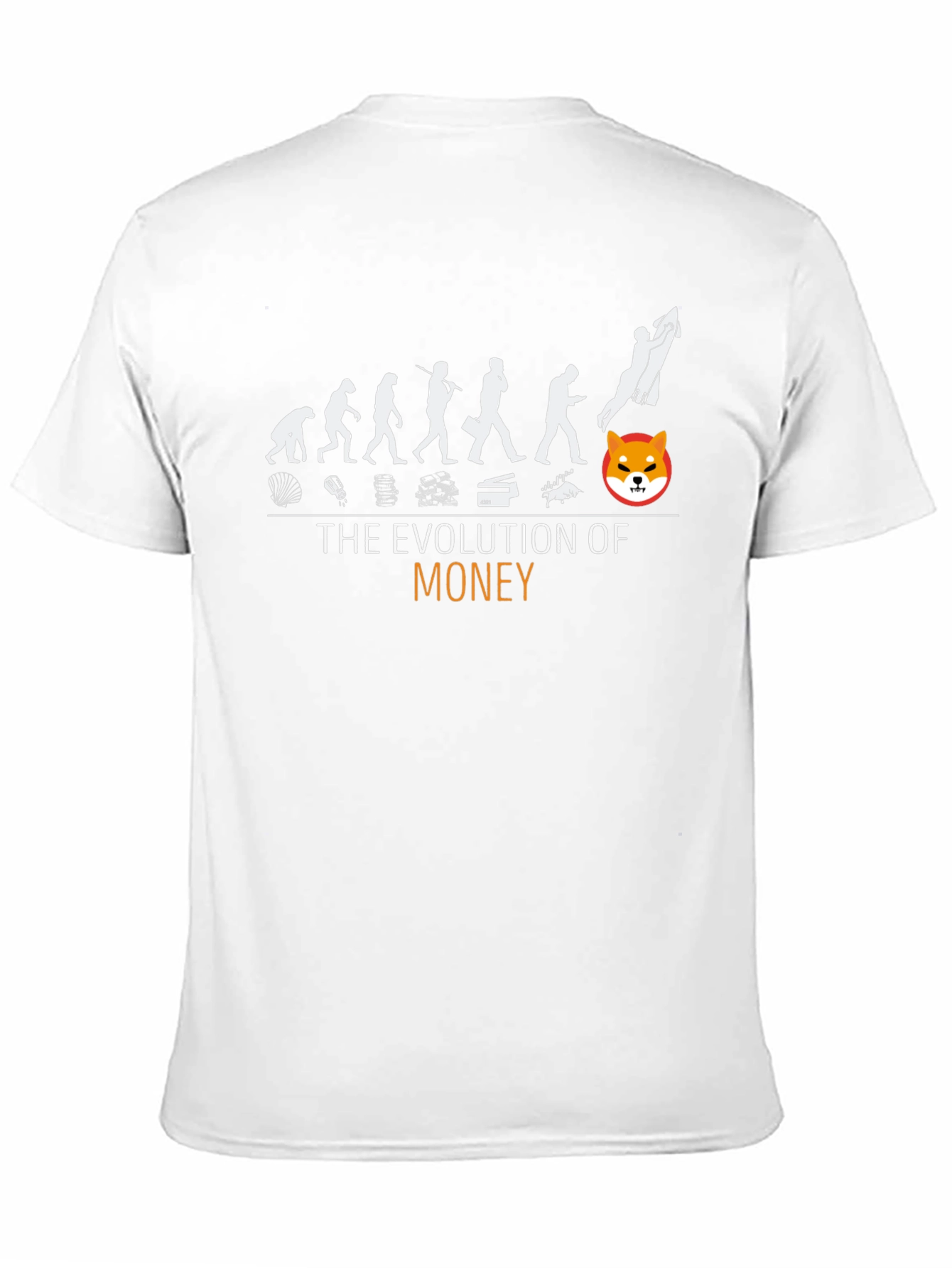 Evolution of Money Shiba Inu T-Shirt