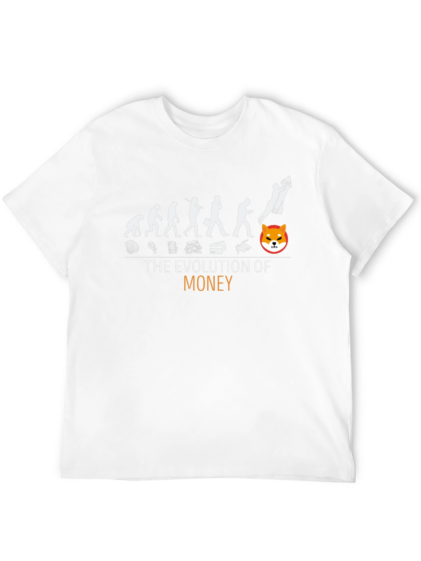 Evolution of Money Shiba Inu T-Shirt