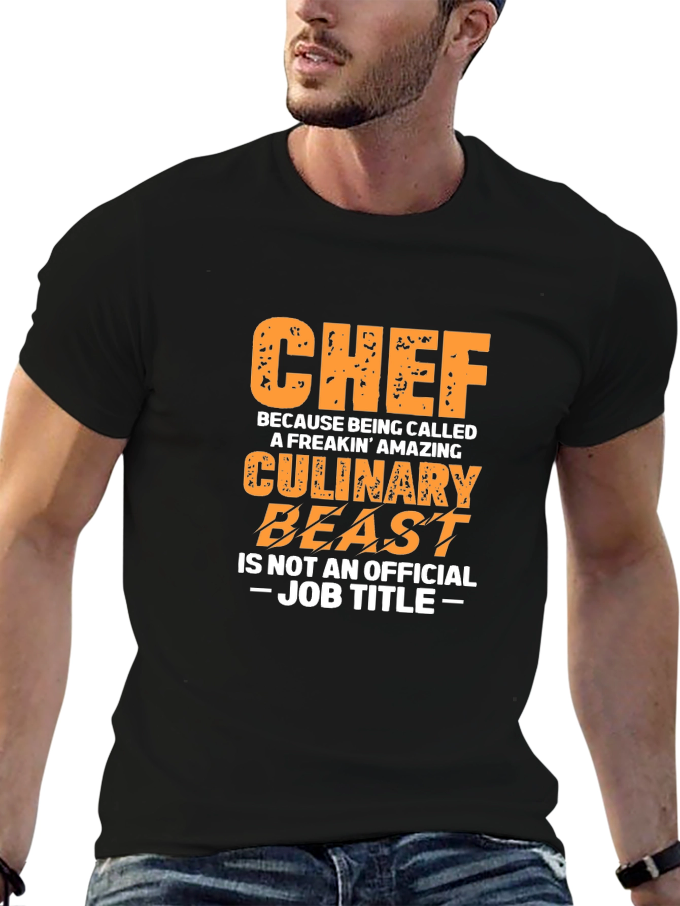 Chef Culinary Beast Graphic T-Shirt