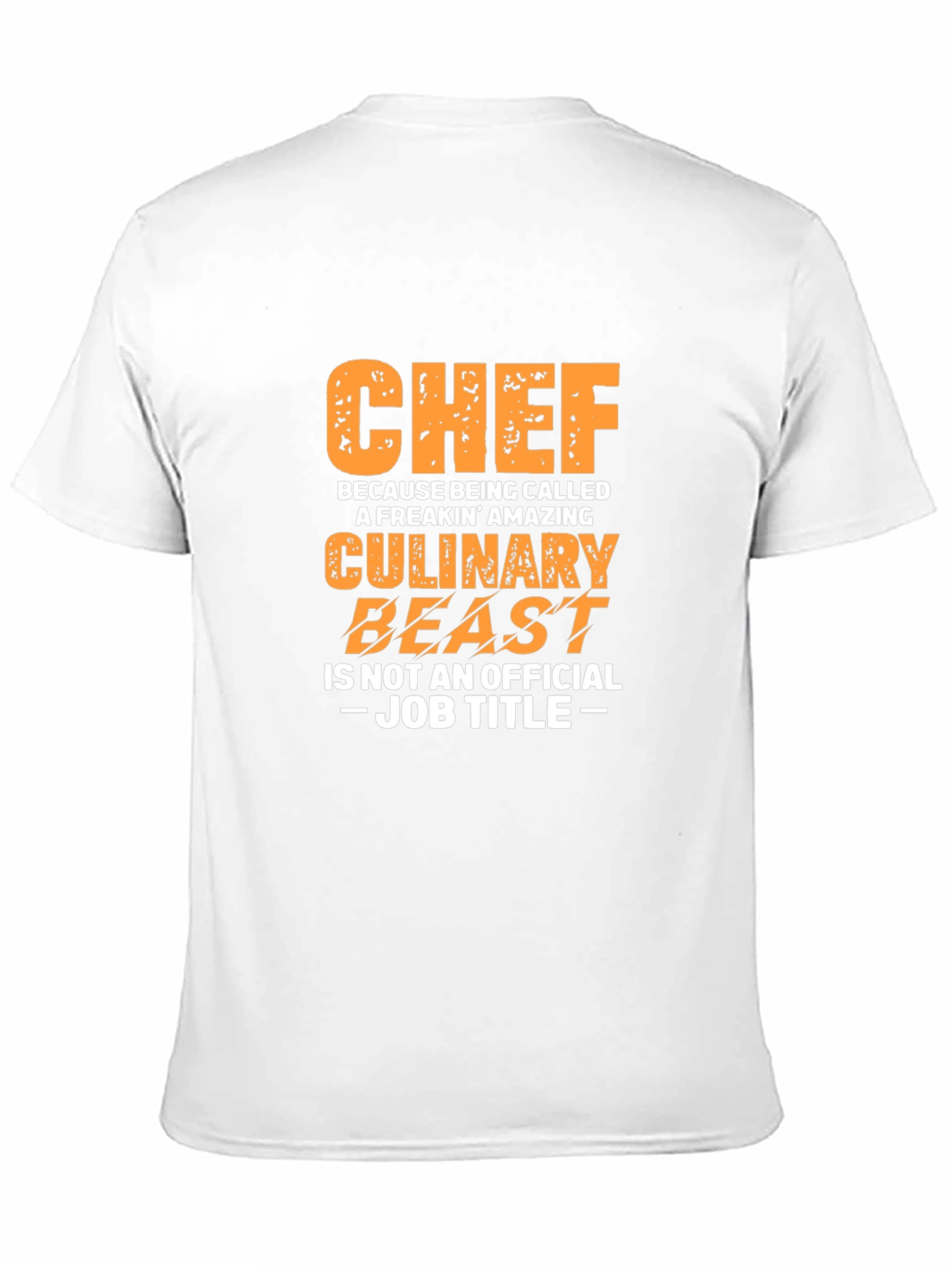 Chef Culinary Beast Graphic T-Shirt