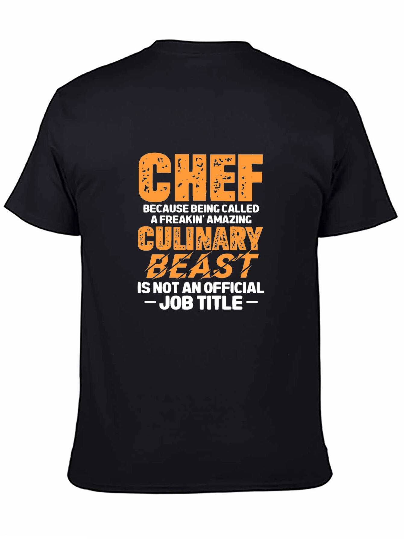 Chef Culinary Beast Graphic T-Shirt