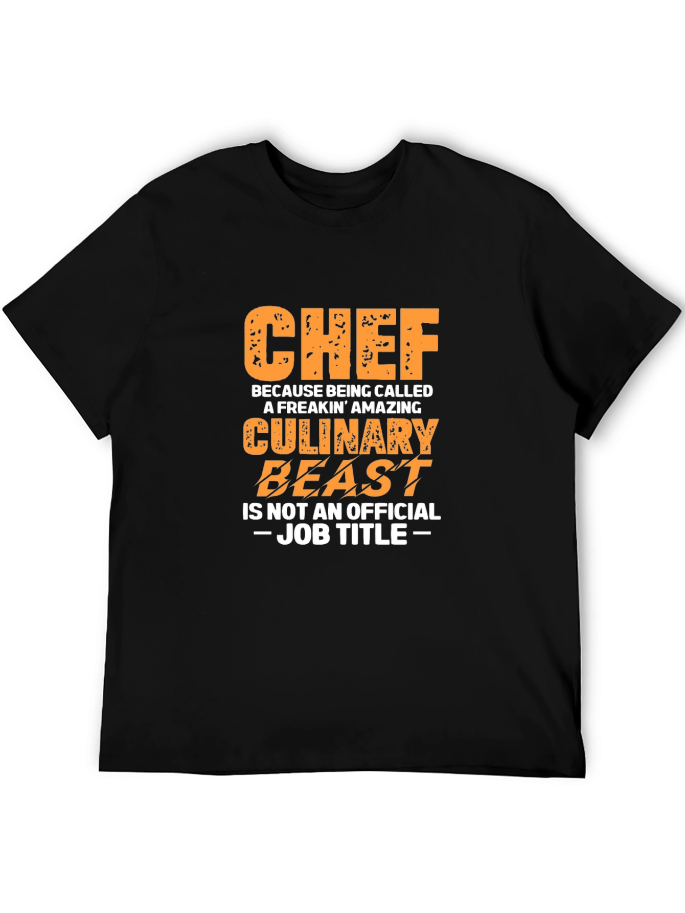 Chef Culinary Beast Graphic T-Shirt