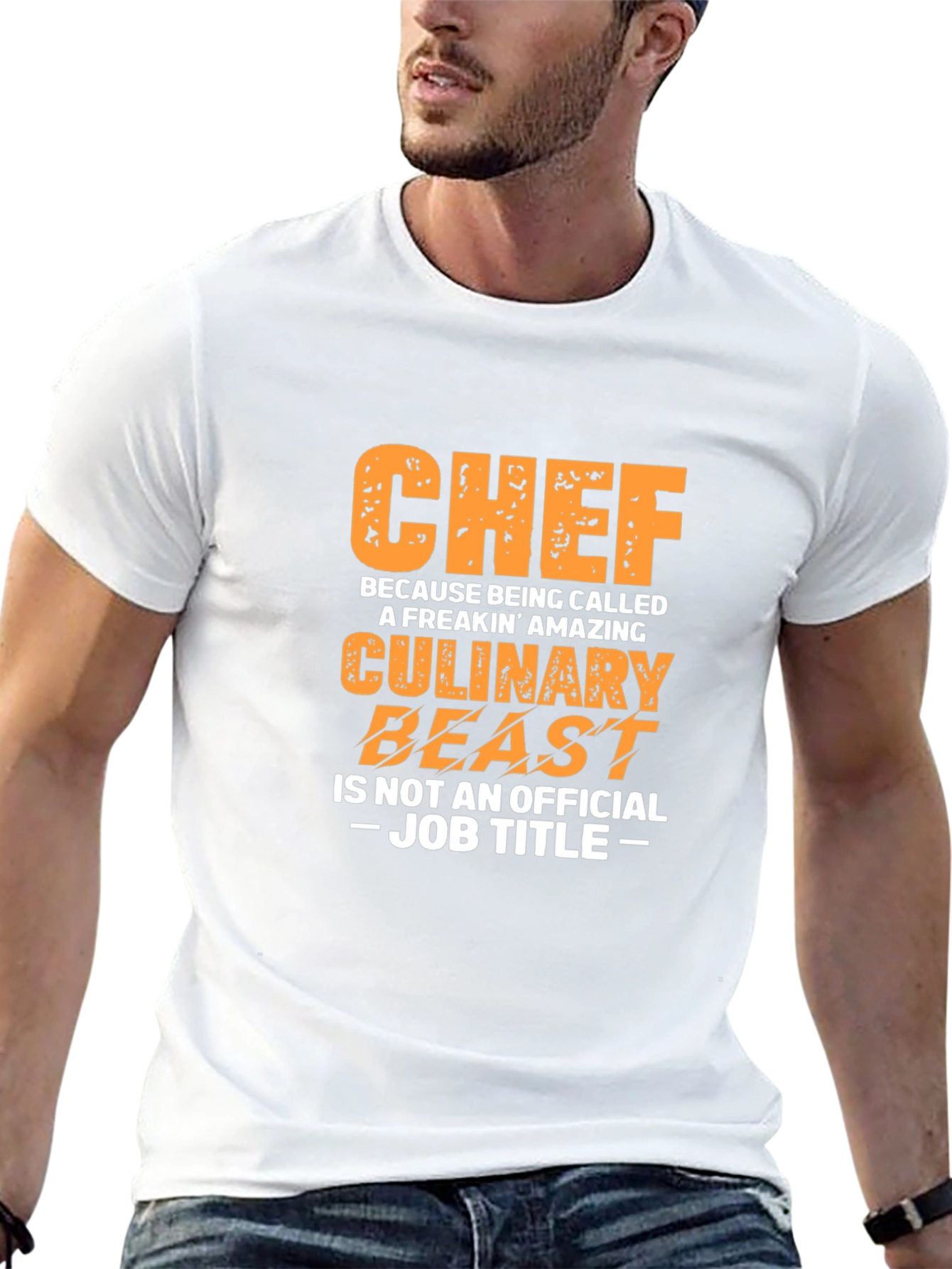 Chef Culinary Beast Graphic T-Shirt