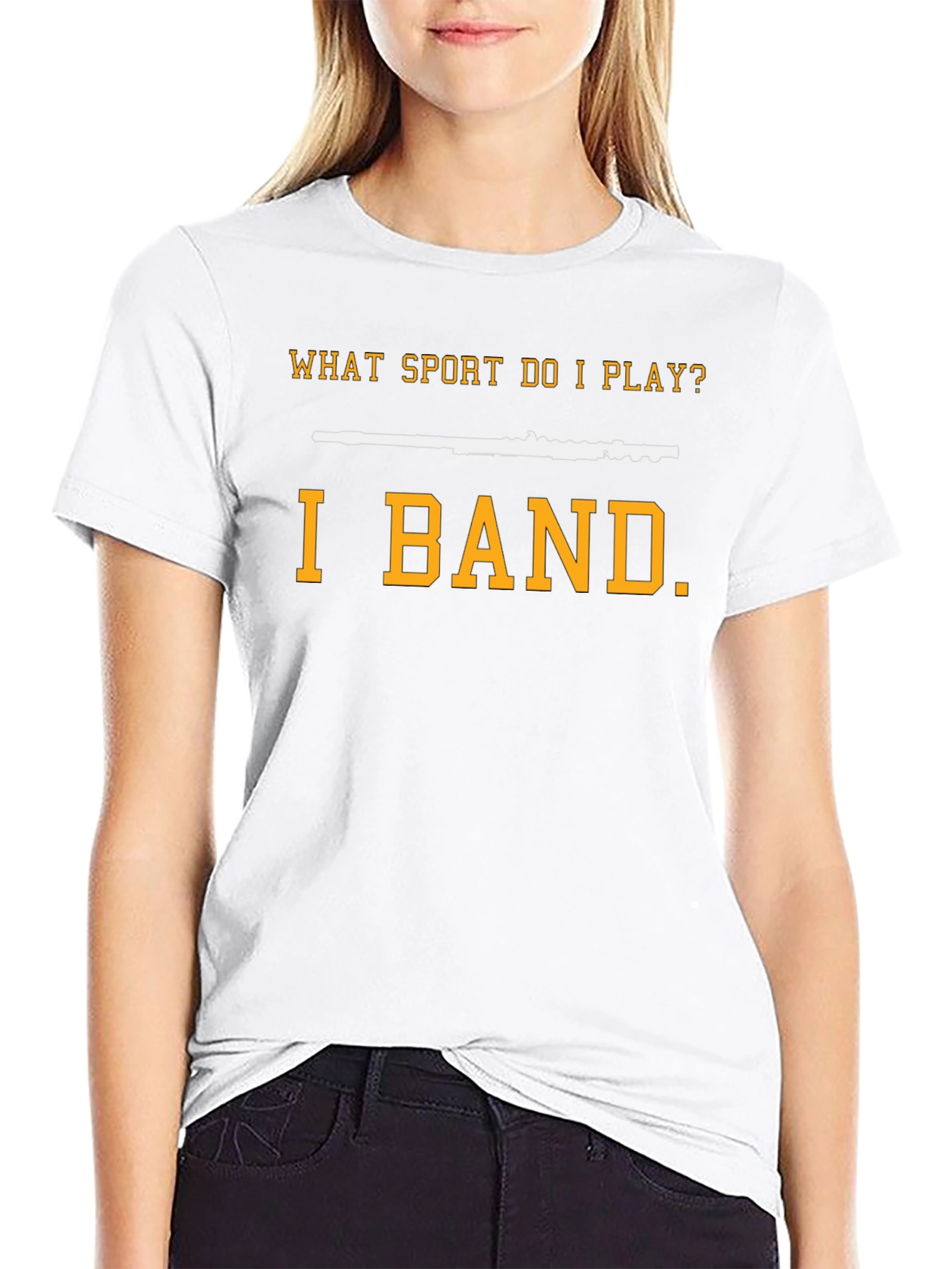Funny I Band T-Shirt - Band Geek Musician Tee