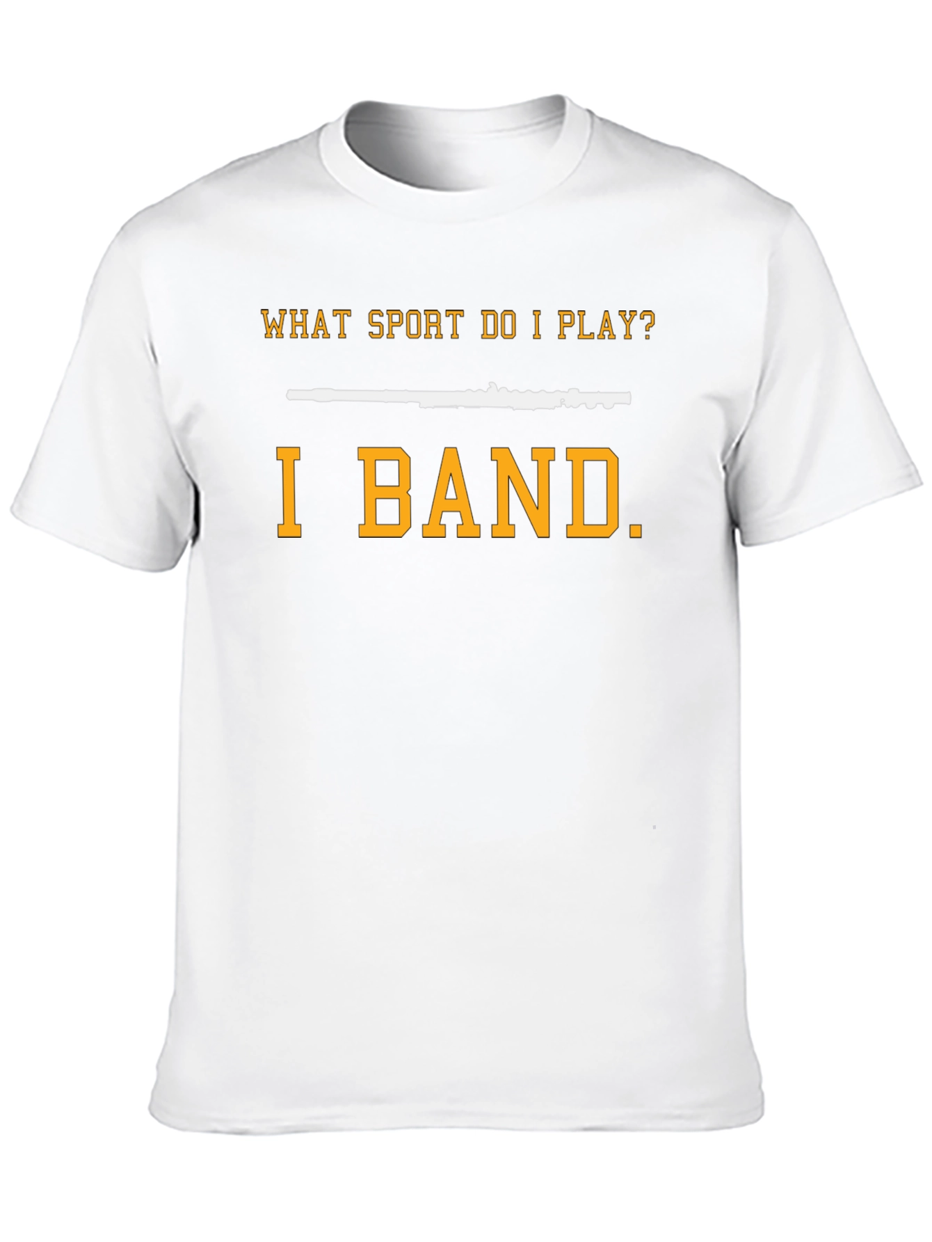 Funny I Band T-Shirt - Band Geek Musician Tee