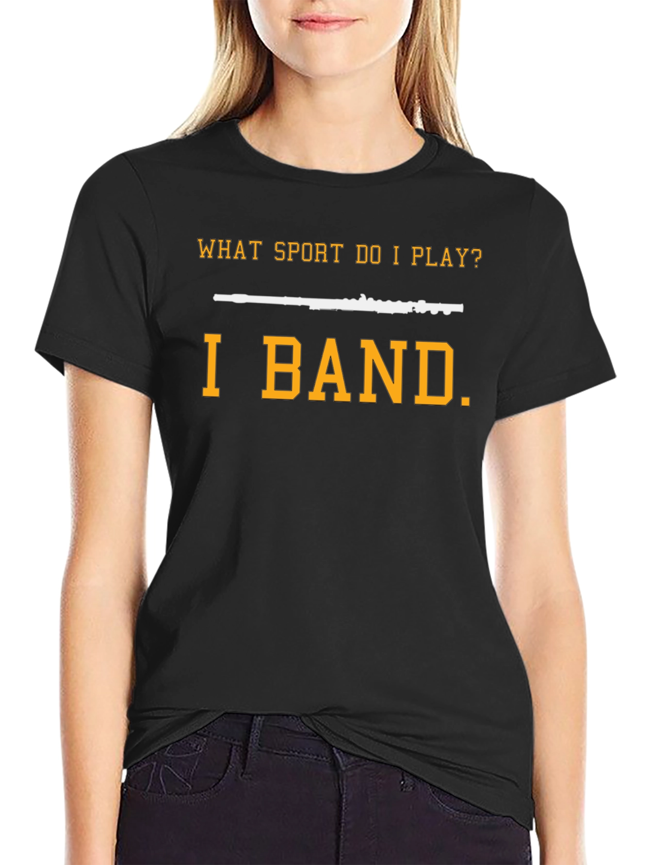 Funny I Band T-Shirt - Band Geek Musician Tee