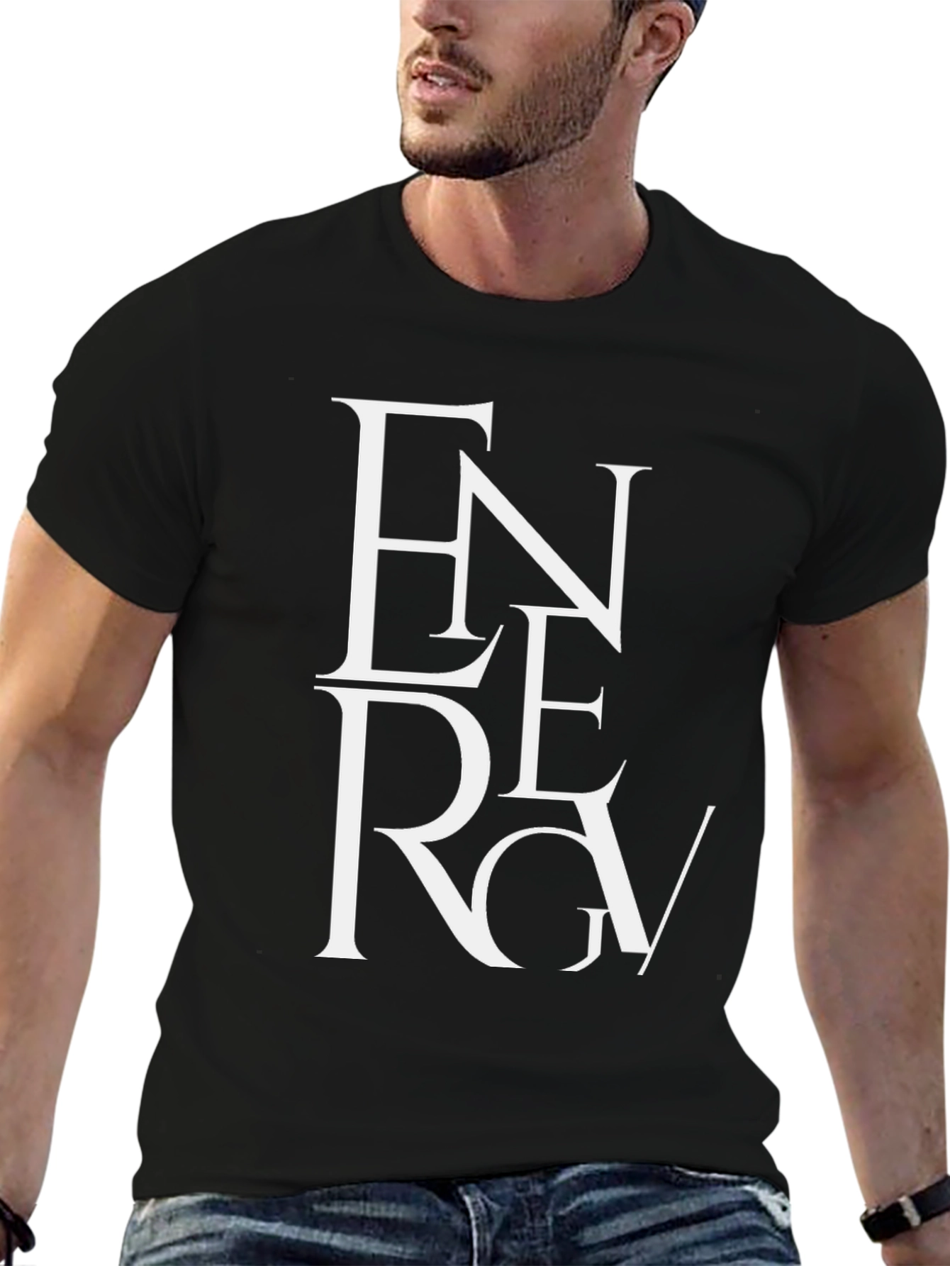 Energy Graphic Tee - Bold Statement T-Shirt