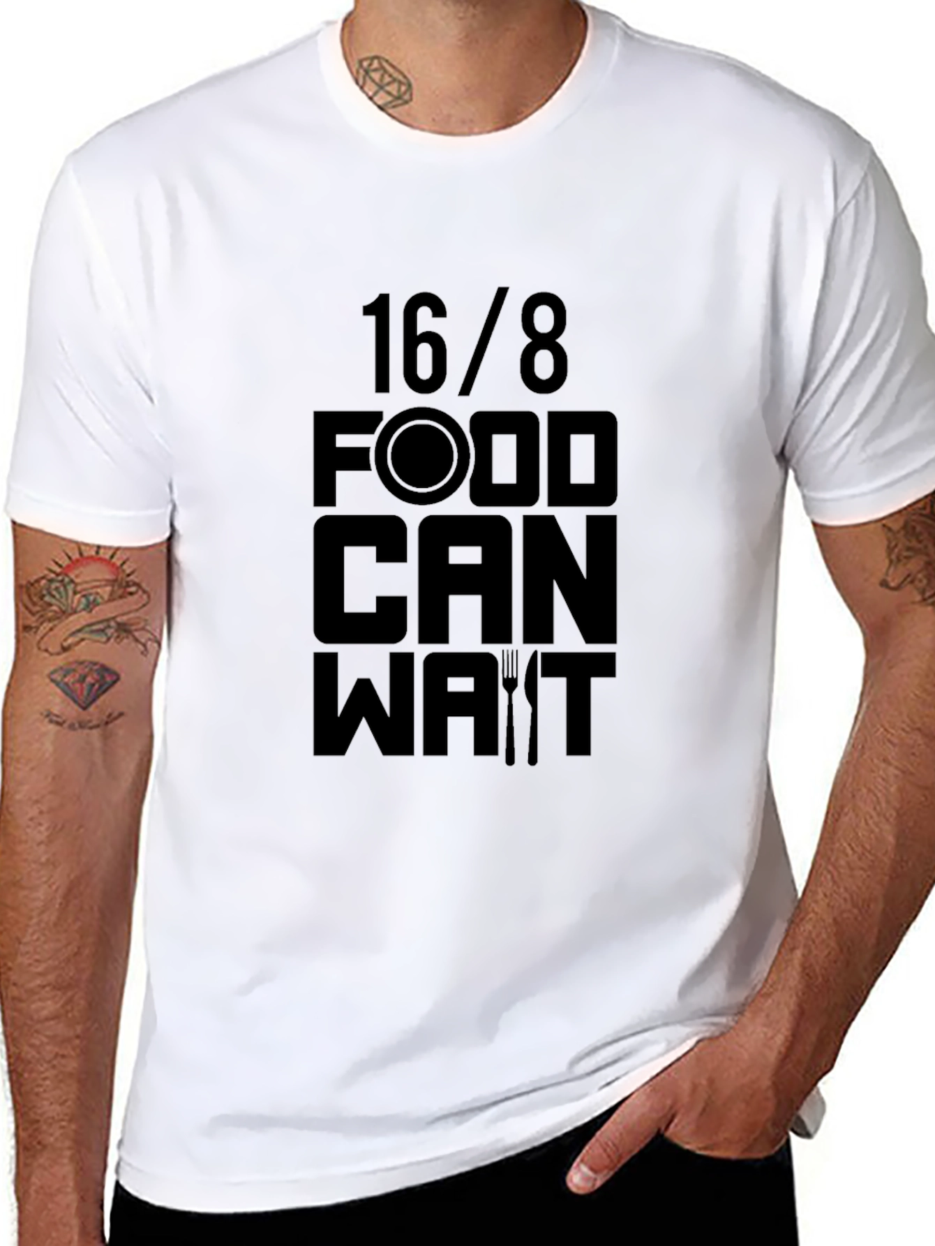Intermittent Fasting 16/8 Food Can Wait T-Shirt
