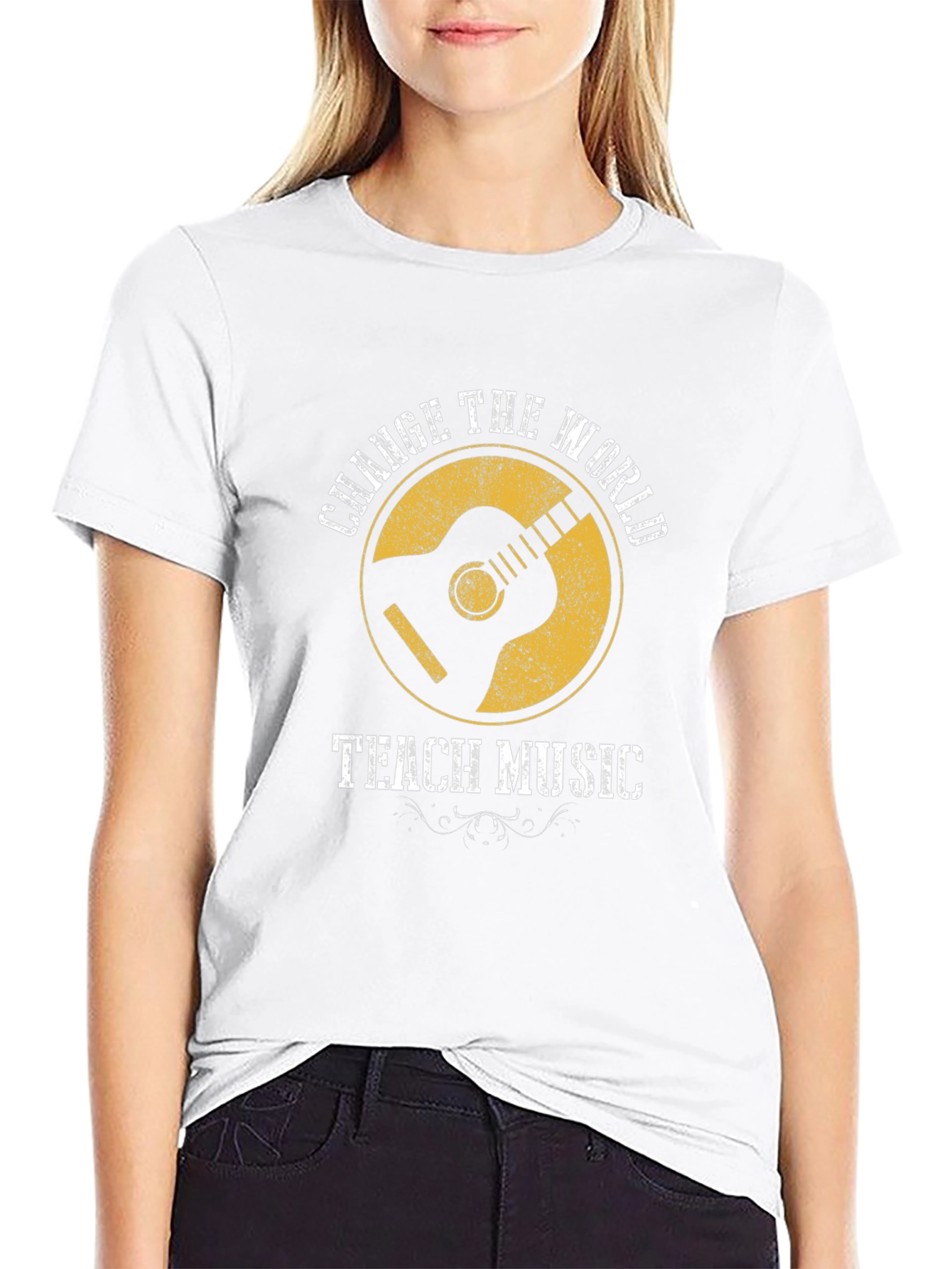 Change The World Teach Music T-Shirt