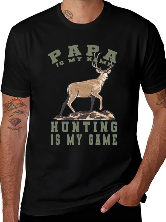 Papa Hunting Game T-Shirt