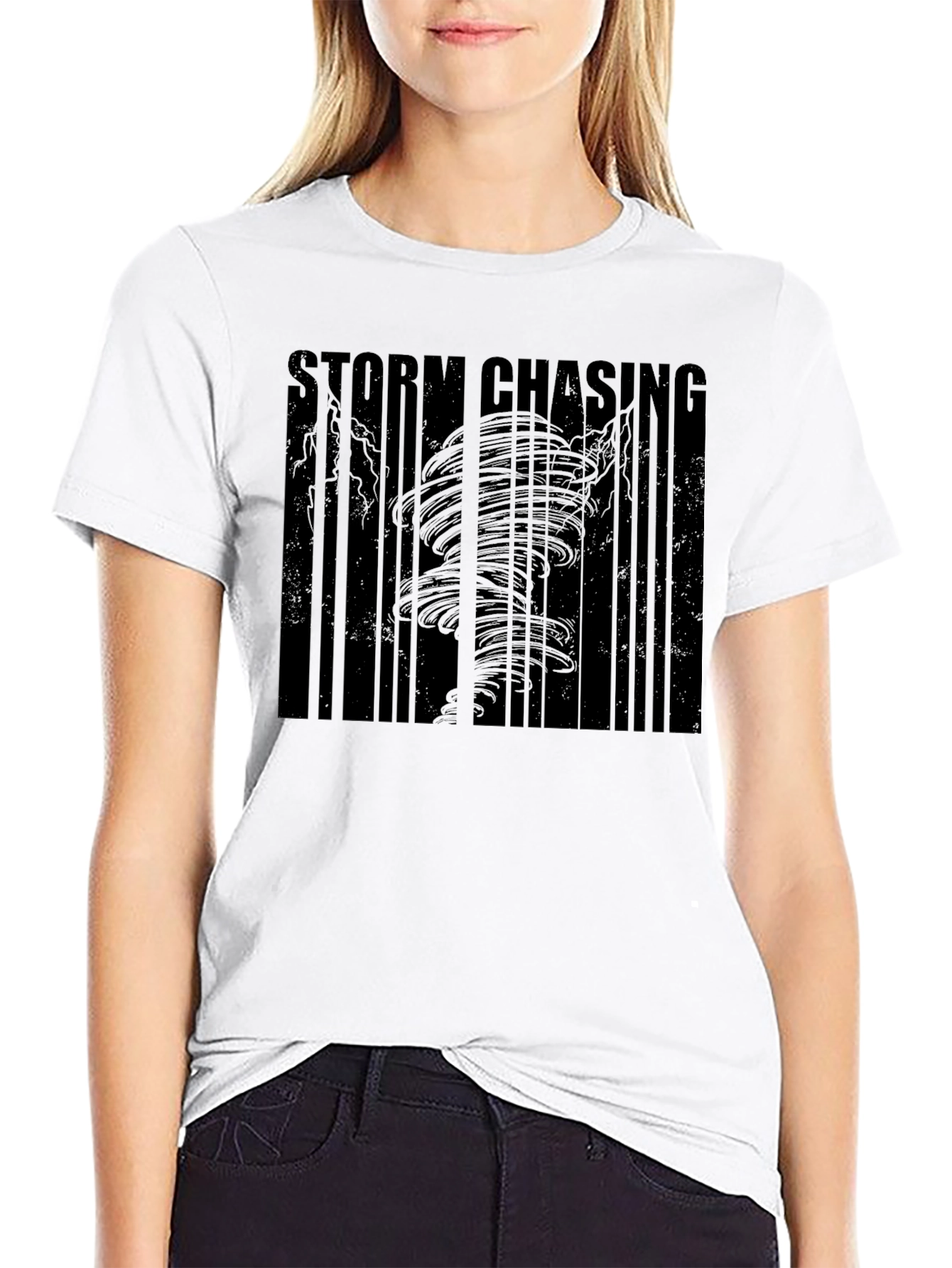 Storm Chasing Graphic T-Shirt - Weather Enthusiast Apparel